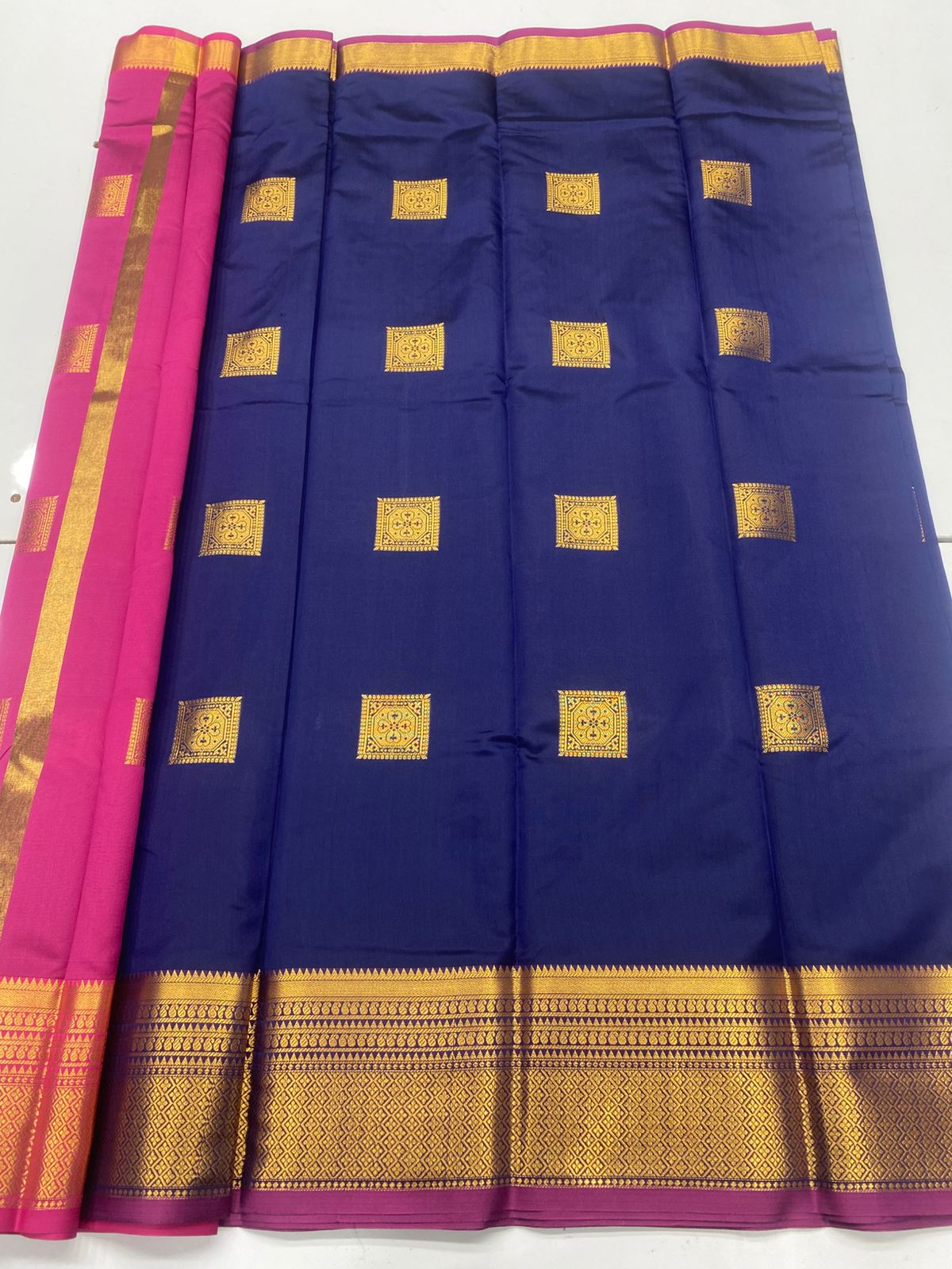 Semi Silk Butta Saree(3190C)