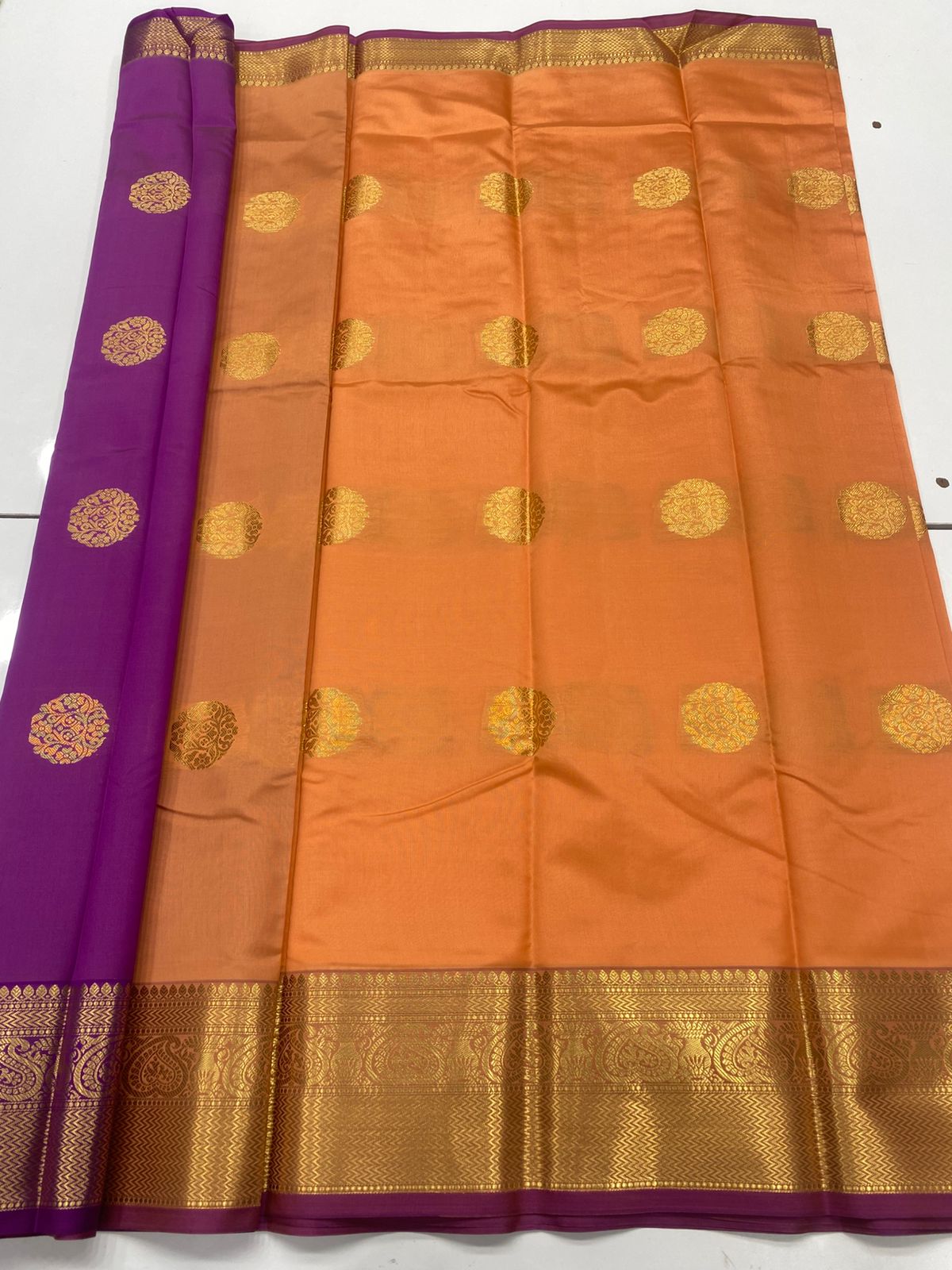 Semi Silk Butta Saree(3190C)