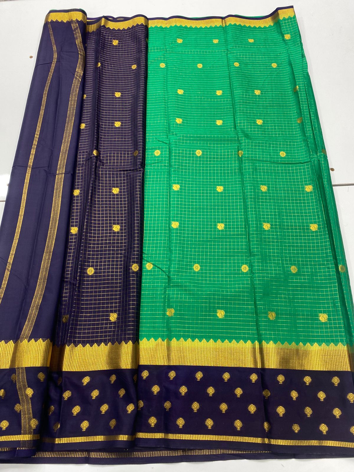 Mysore Crepe Butta Saree(3261)