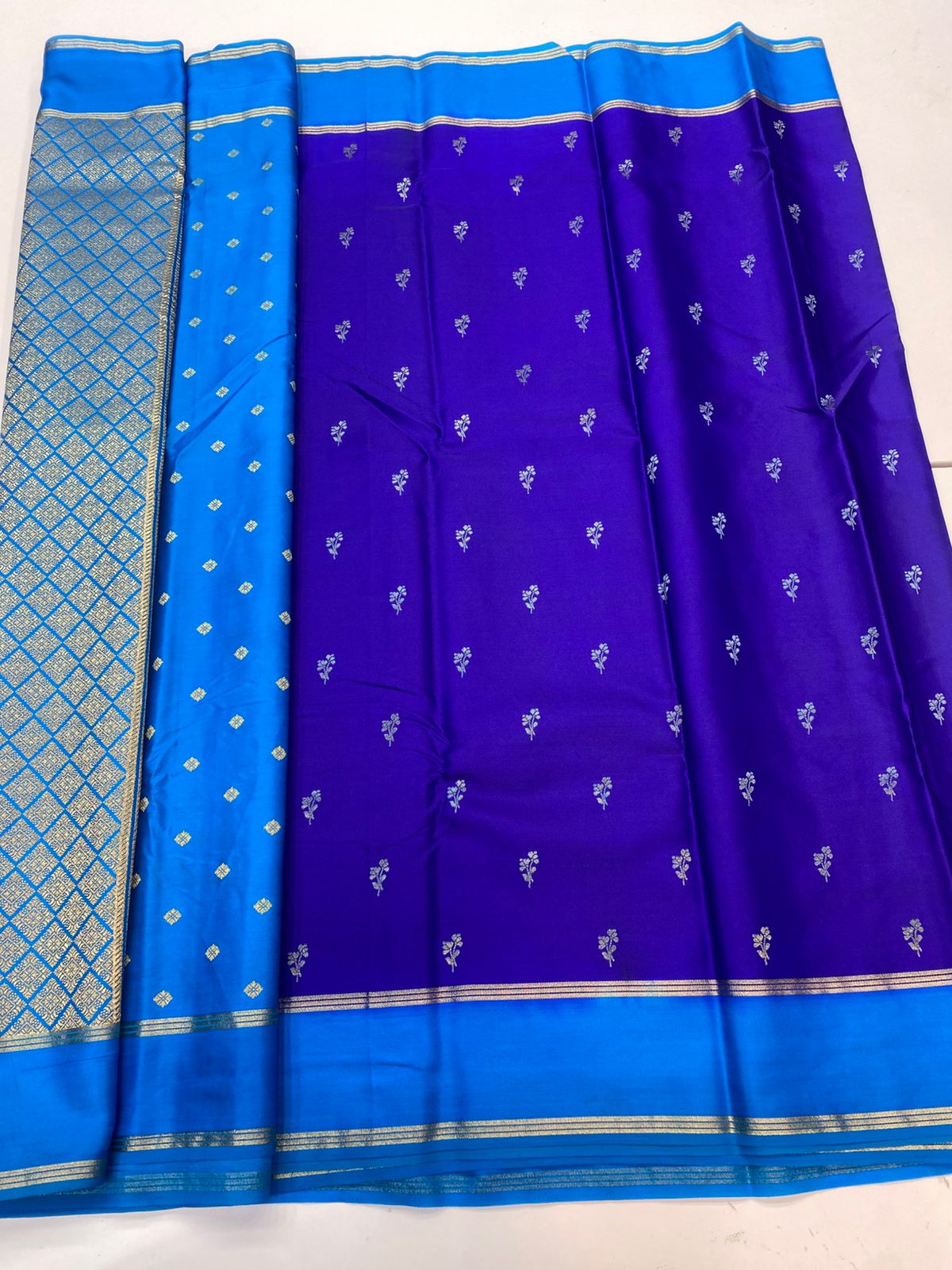 Semi Silk Butta Saree(3268)