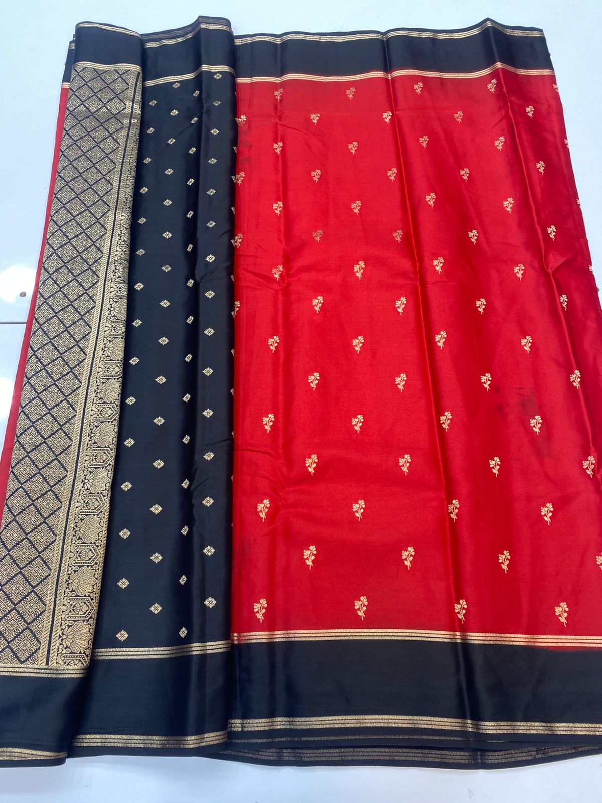 Semi Silk Butta Saree(3268)