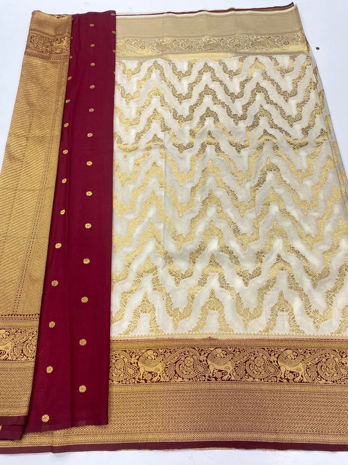 Georgette fancy Waves Saree(3253A)
