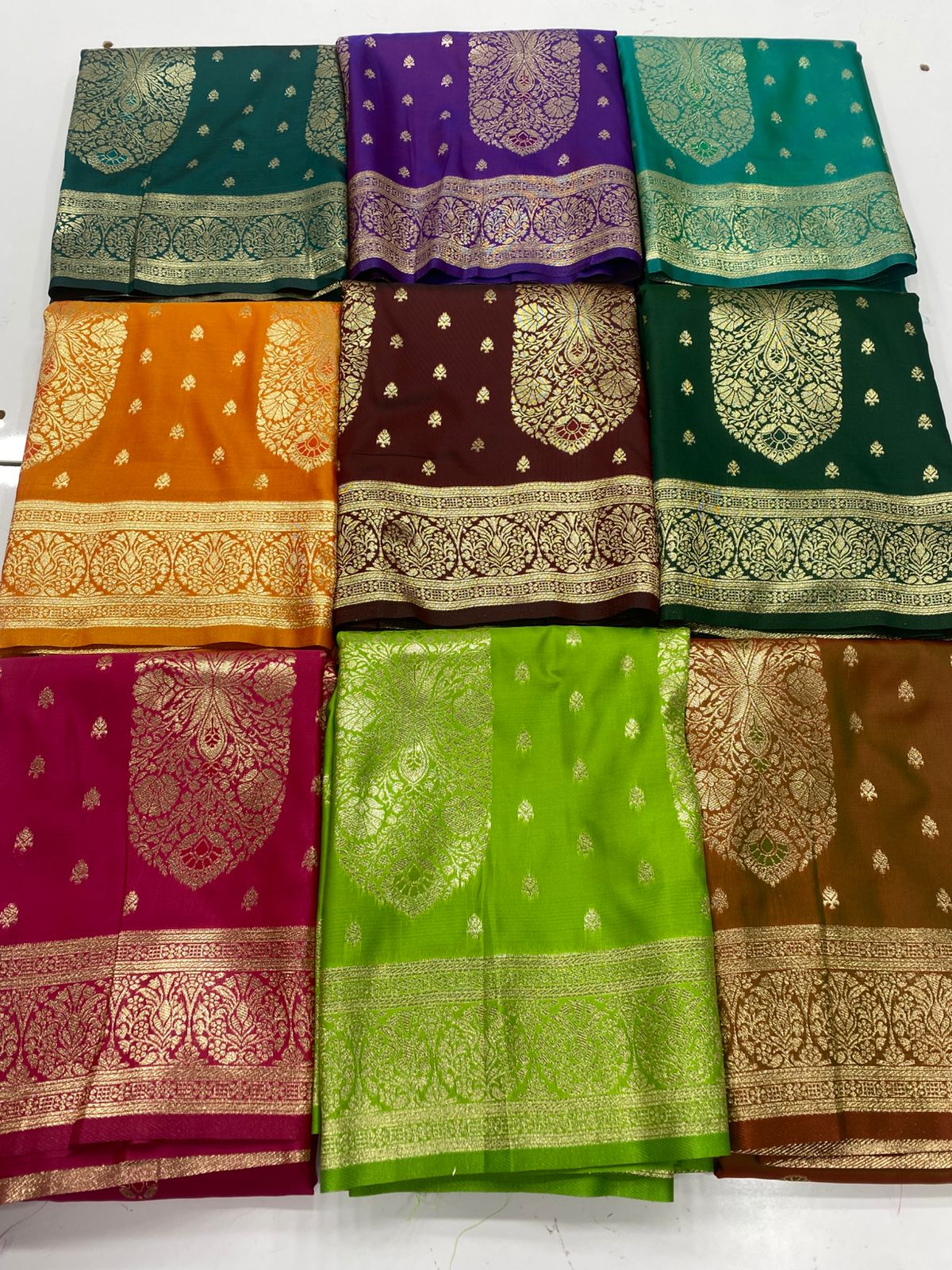 Semi Silk Butta Saree(3258A)