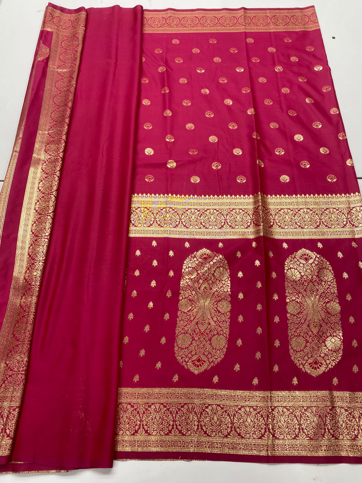 Semi Silk Butta Saree(3258A)