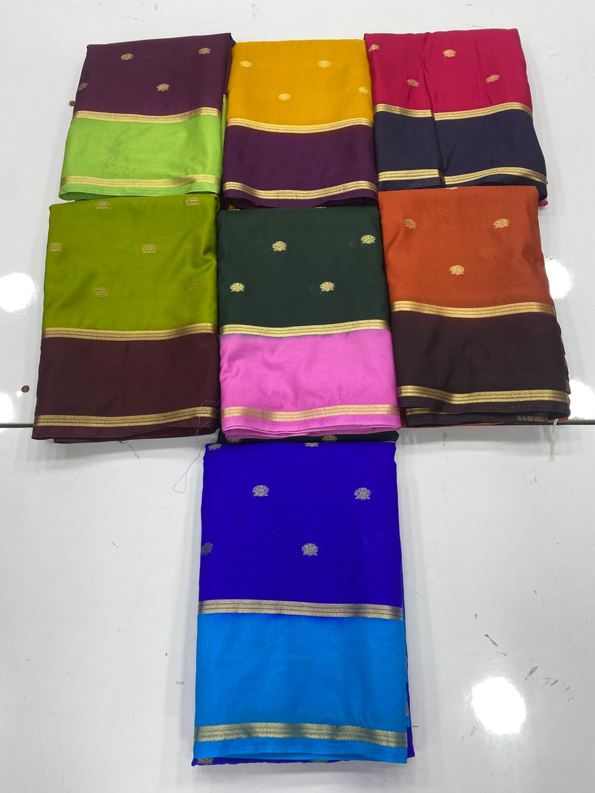 Semi Silk Butta Saree(3266)