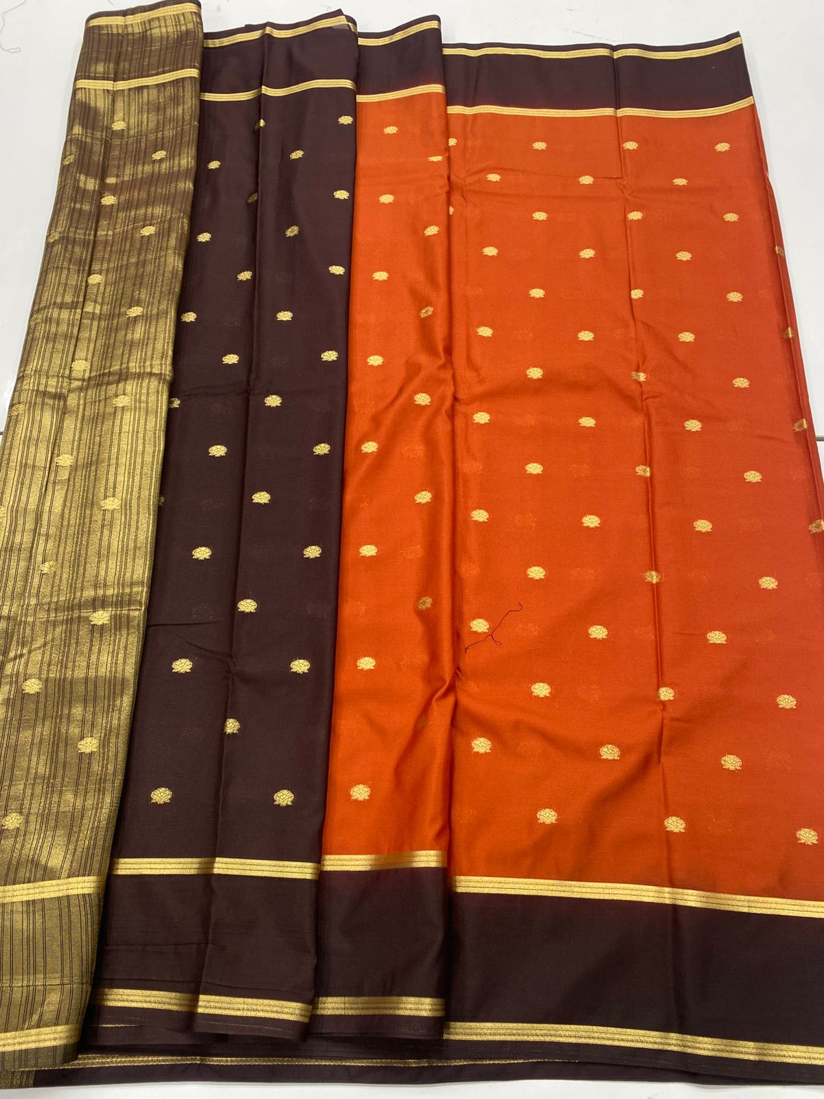 Semi Silk Butta Saree(3266)