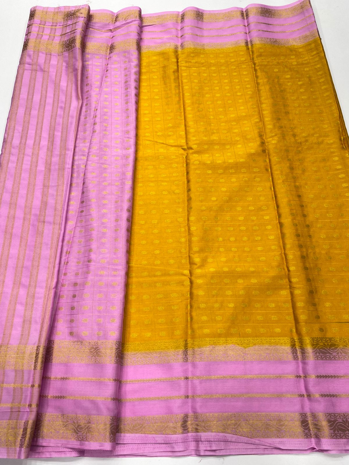 Mysore Crepe Butta Saree(3269)