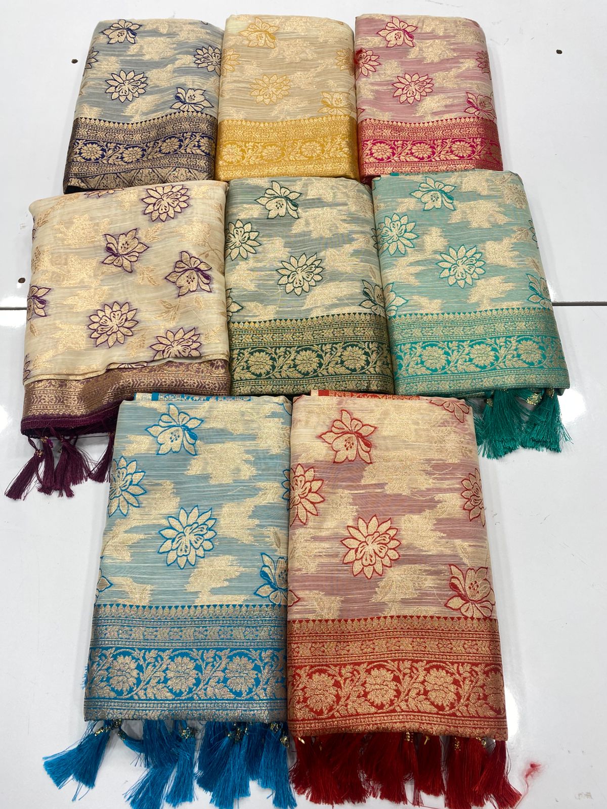 Soft Georgette Fancy Saree(3255)