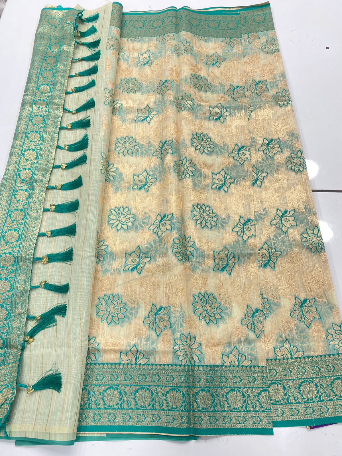 Soft Georgette Fancy Saree(3255)