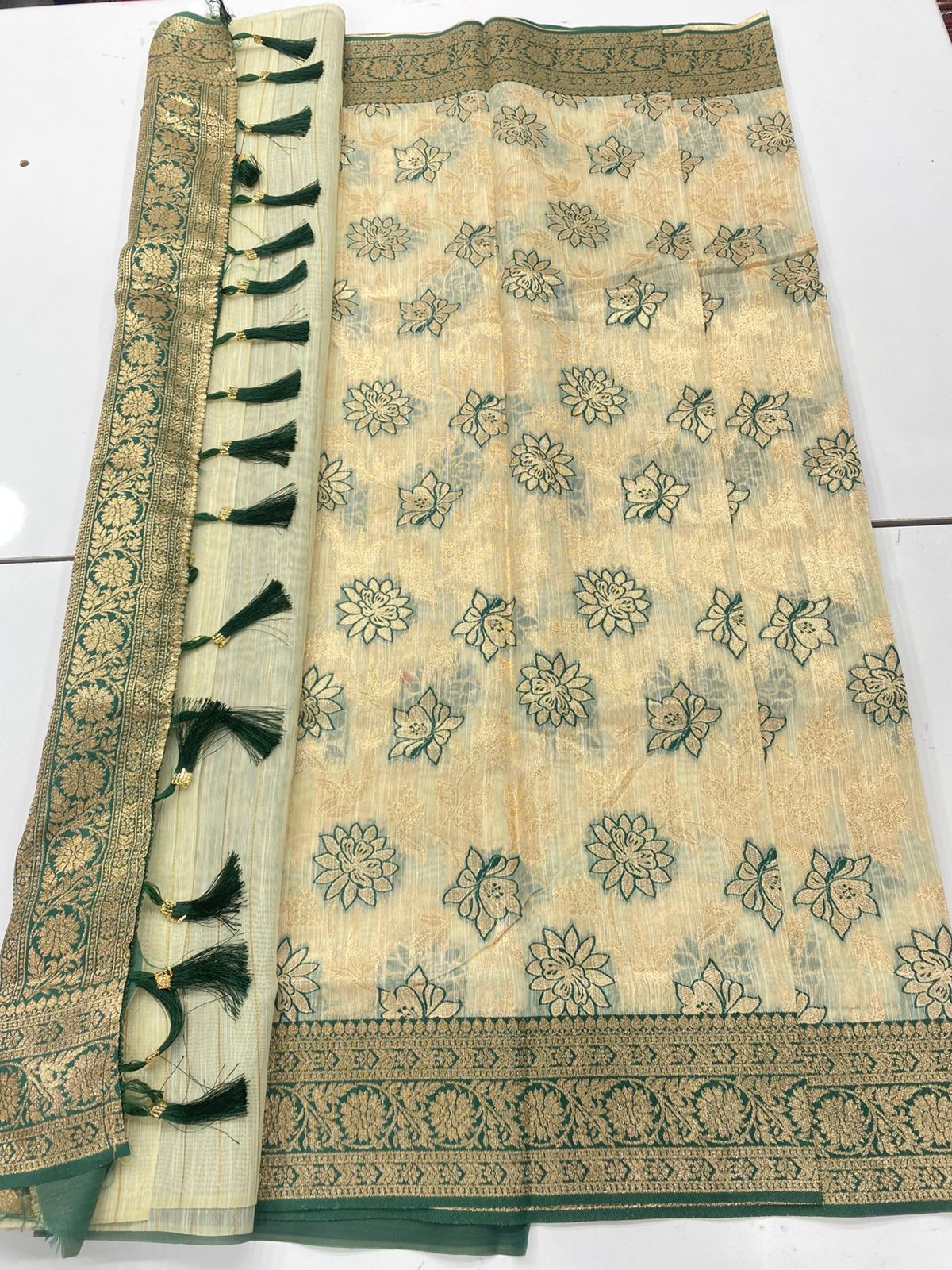 Soft Georgette Fancy Saree(3255)