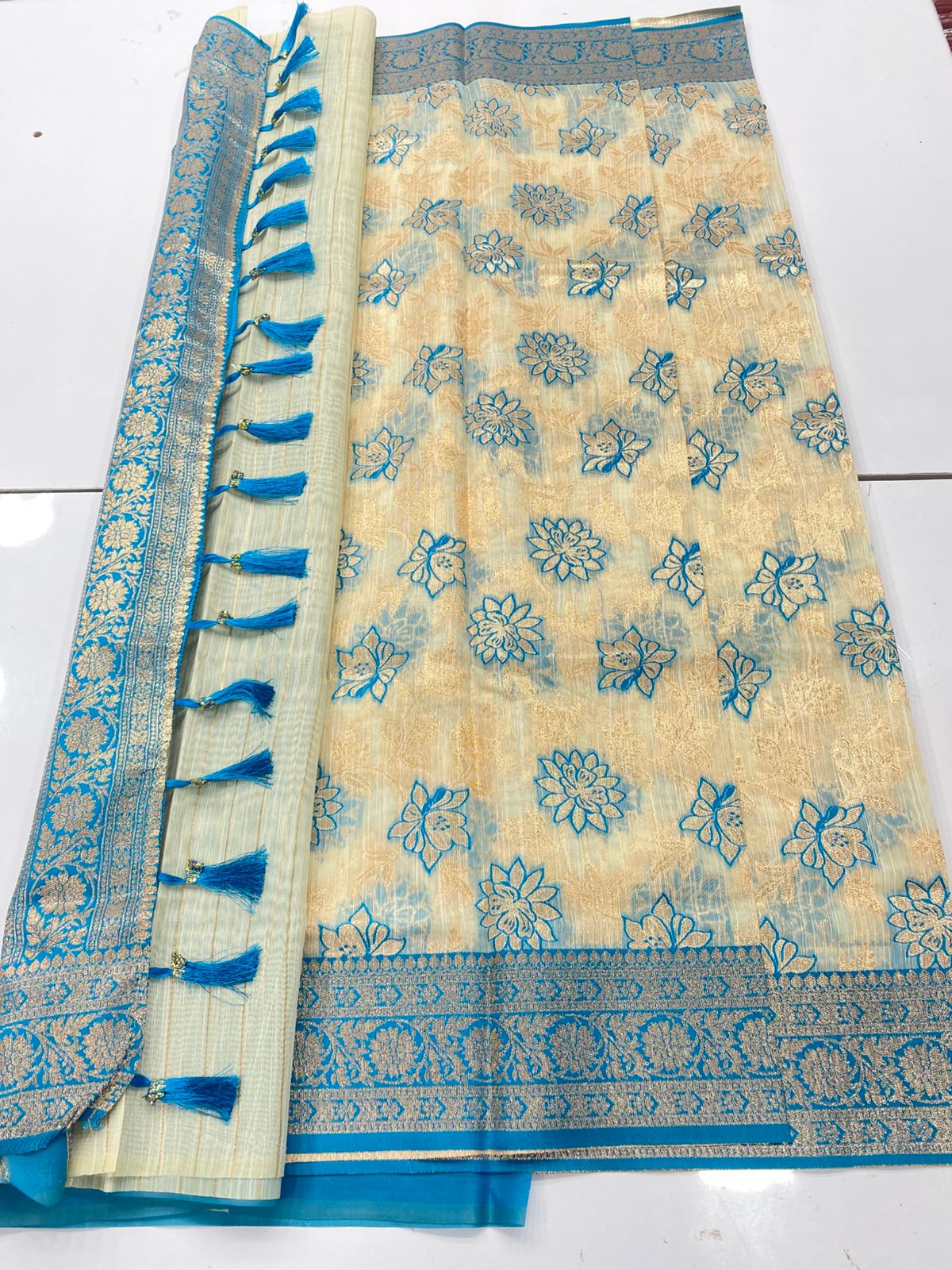 Soft Georgette Fancy Saree(3255)
