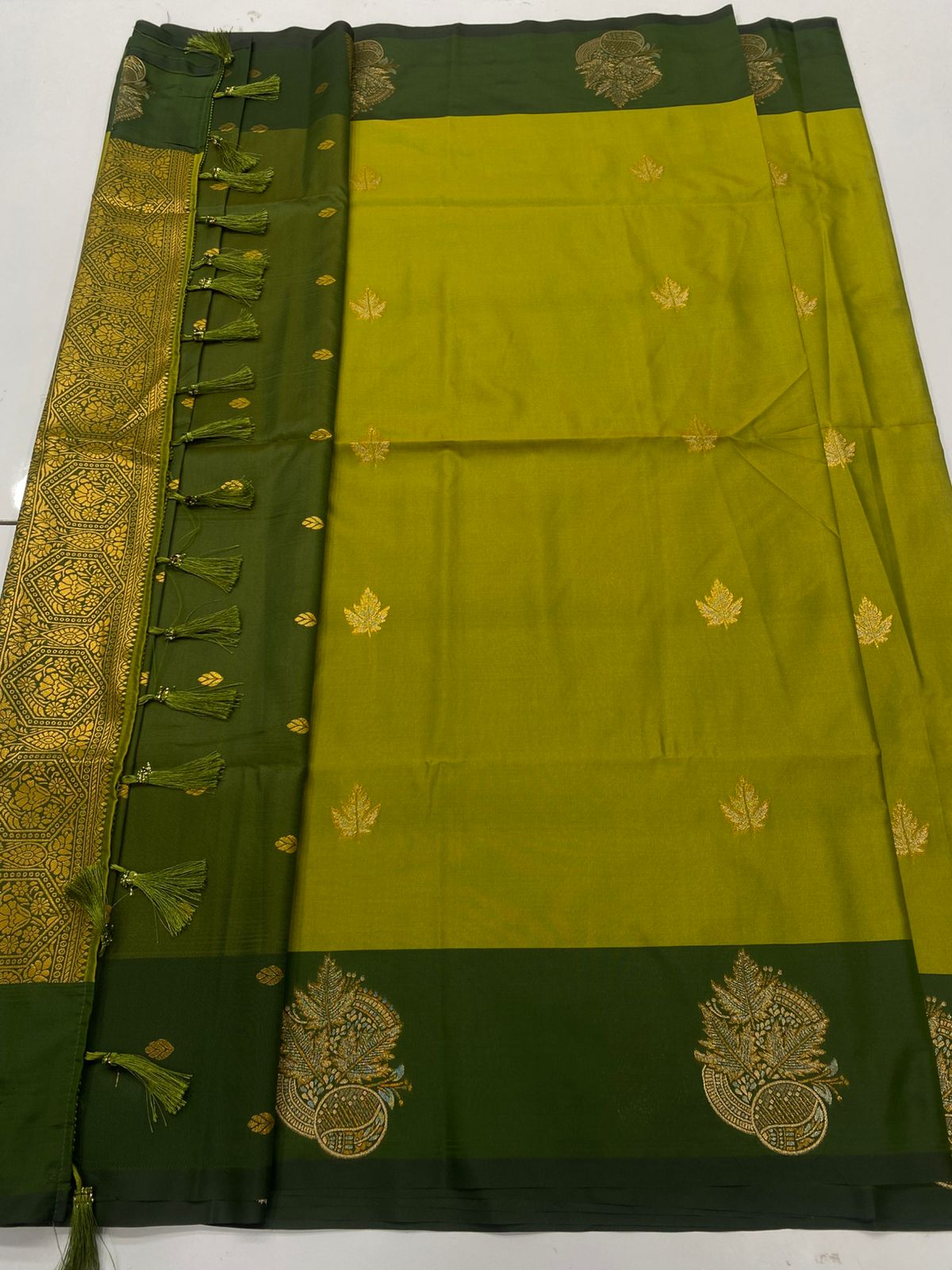 Semi Silk Butta Saree(3257)