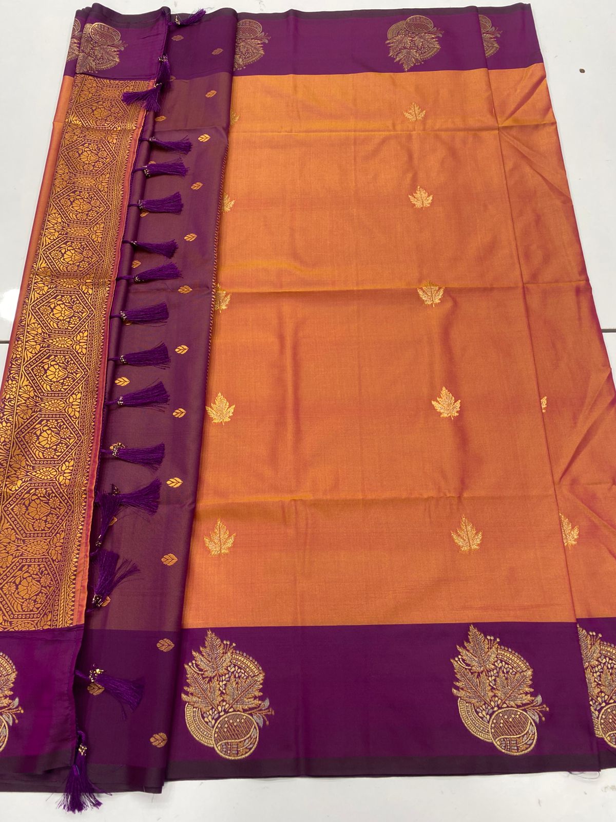 Semi Silk Butta Saree(3257)