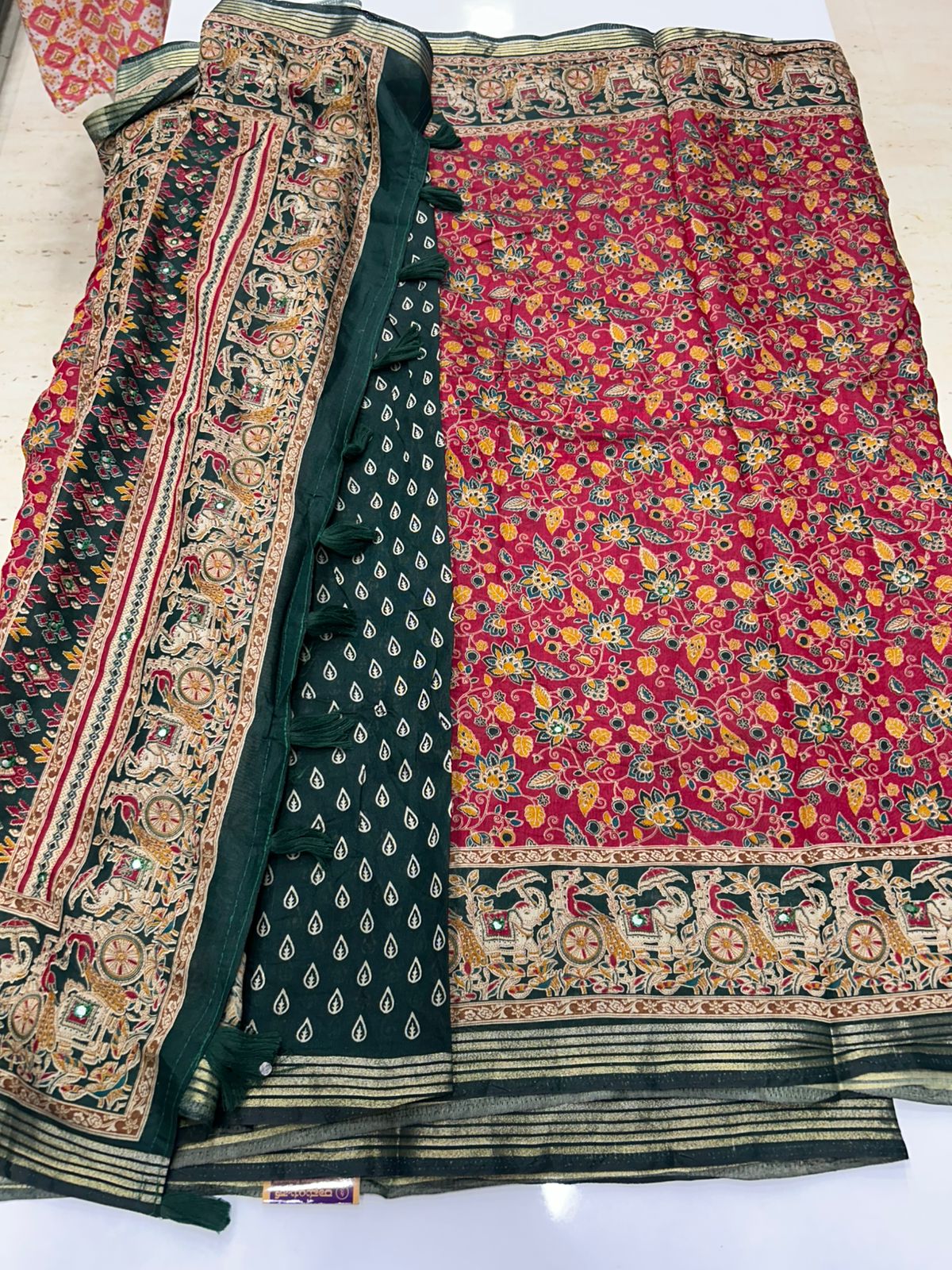 Fancy Soft Georgette Saree(3333)