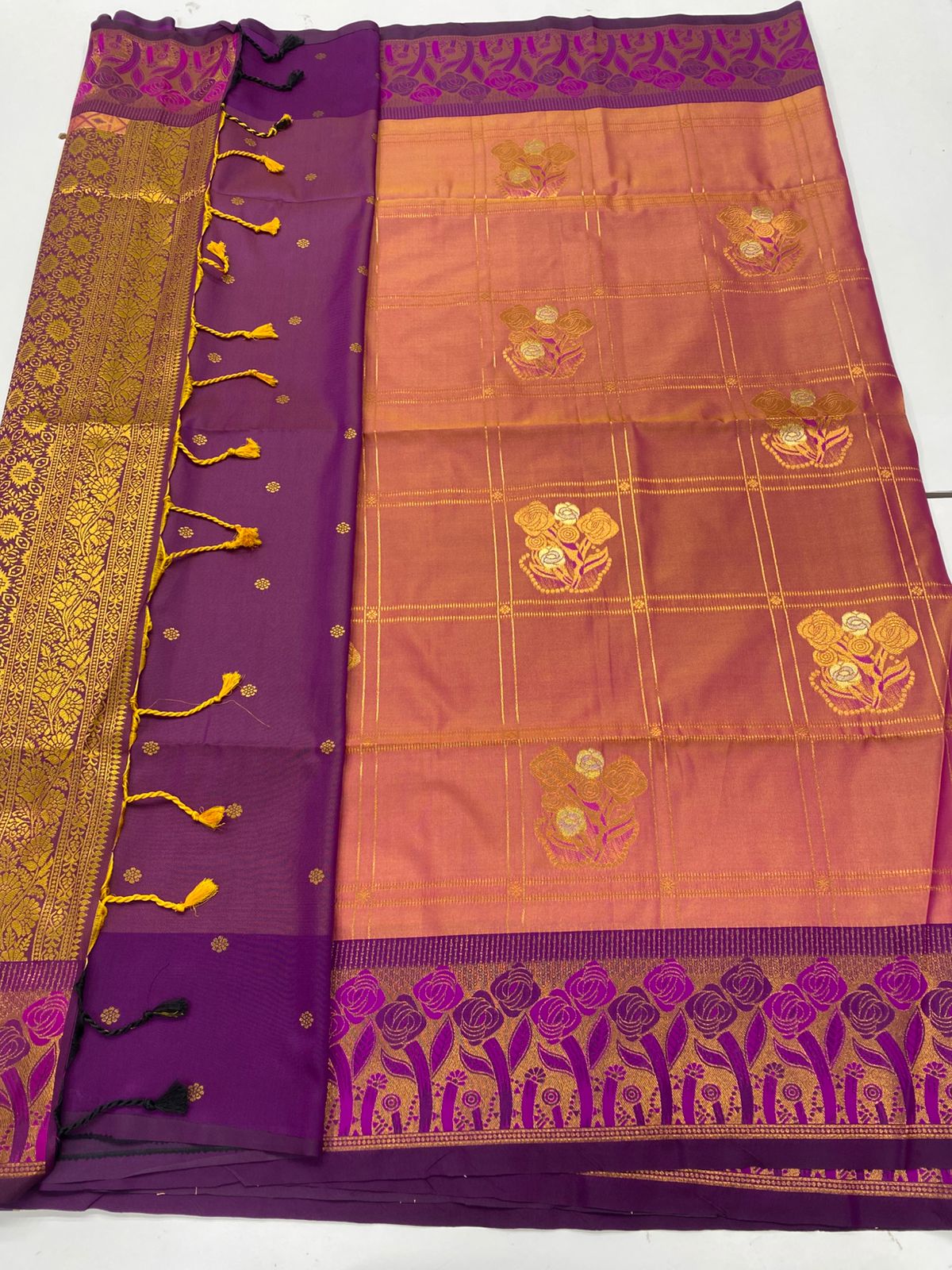 Semi Silk Butta Saree(3256)