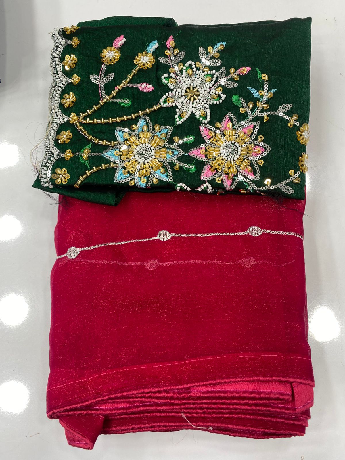 Fancy Space Silk Saree(3274)