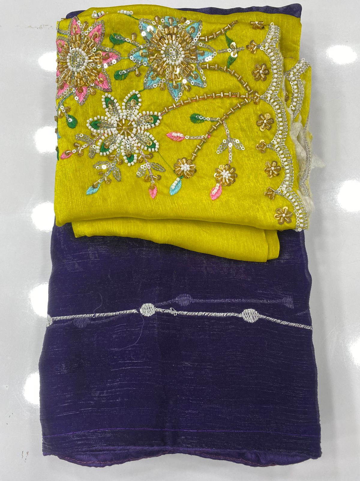 Fancy Space Silk Saree(3274)