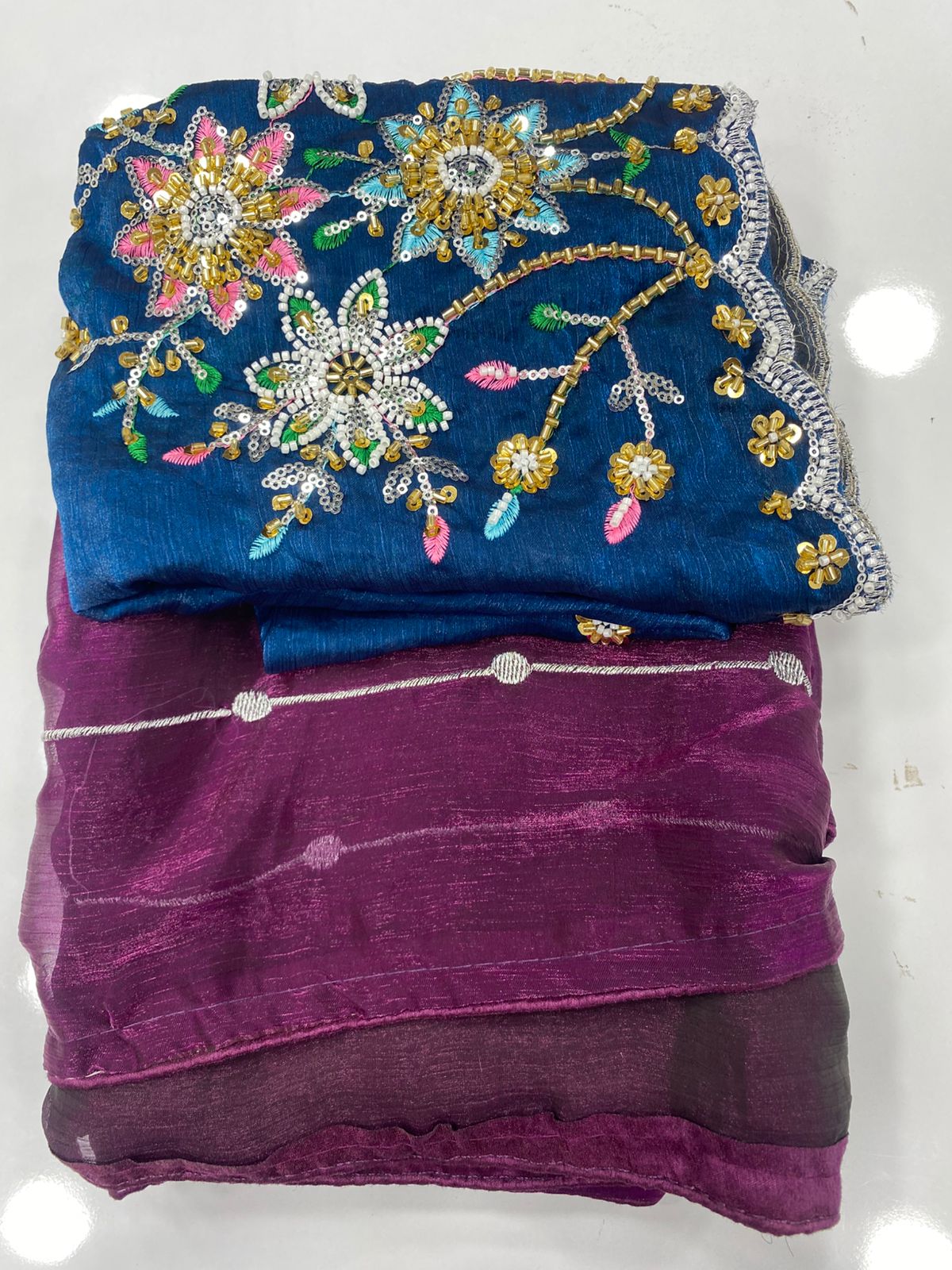 Fancy Space Silk Saree(3274)
