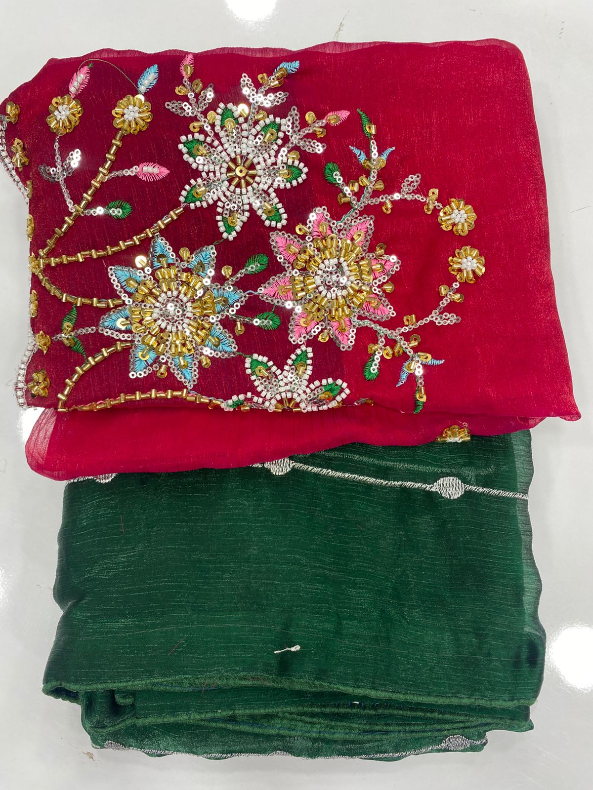 Fancy Space Silk Saree(3274)