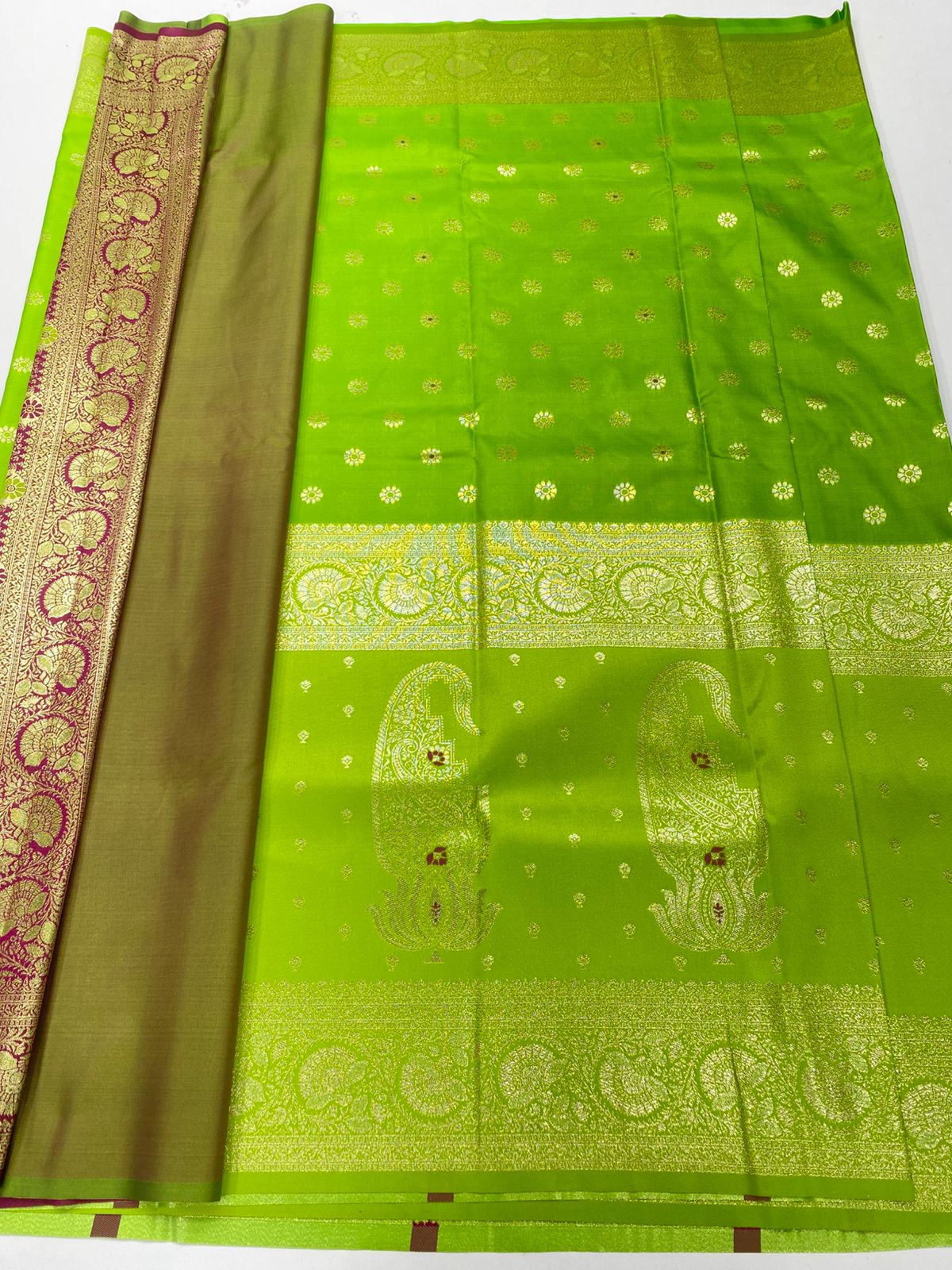 Semi Silk Butta Saree(3258B)