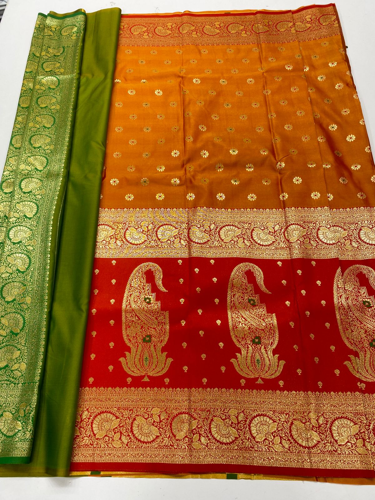 Semi Silk Butta Saree(3258B)