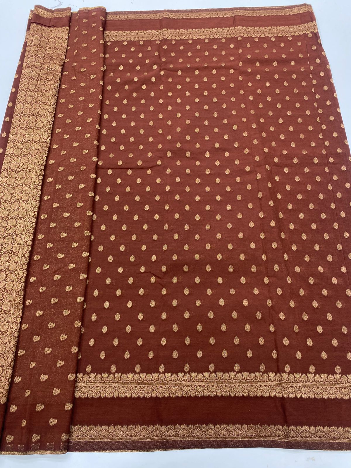 Khaddi Georgette 1000 Butta Saree(3312A)