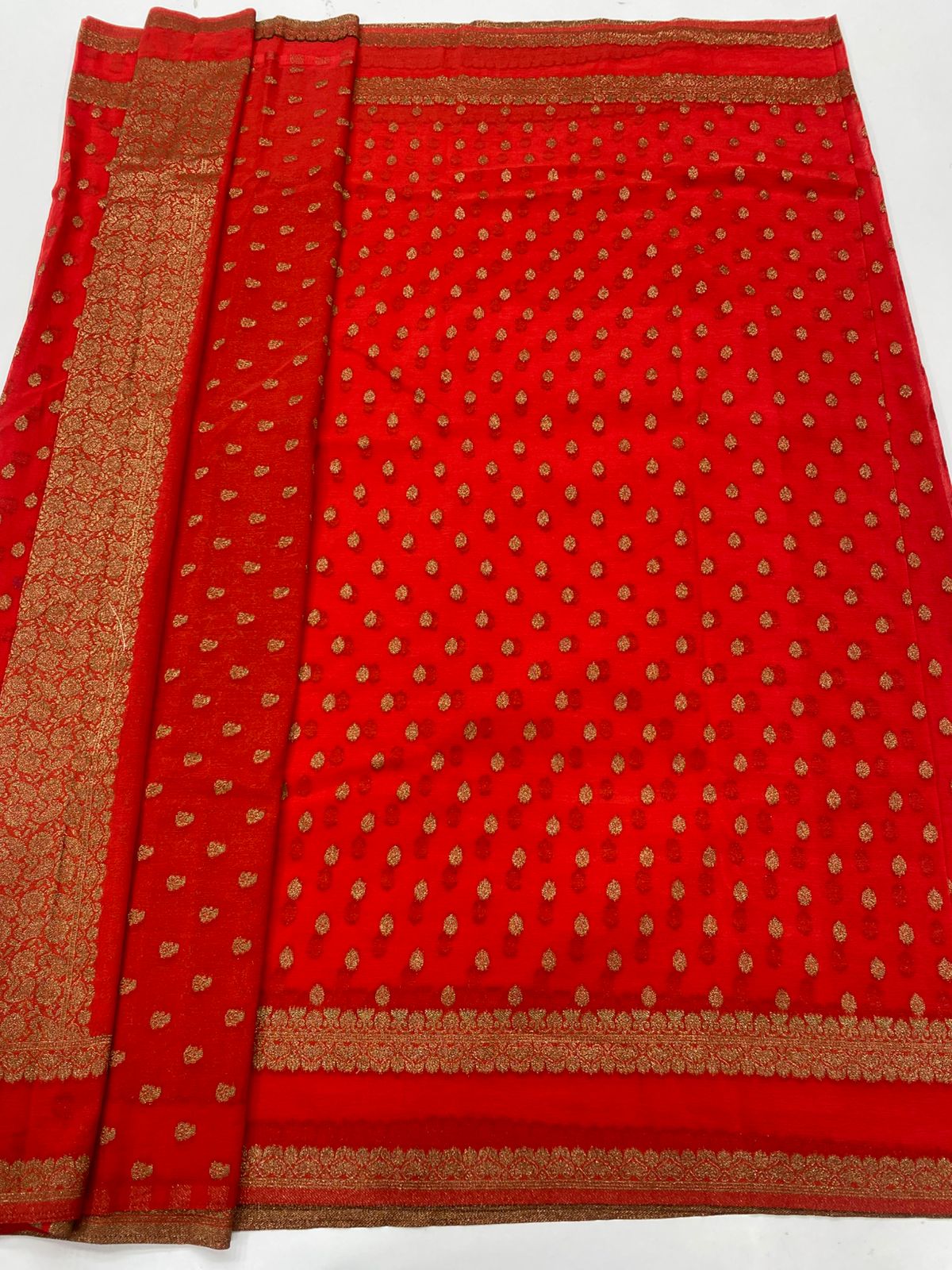 Khaddi Georgette 1000 Butta Saree(3312A)