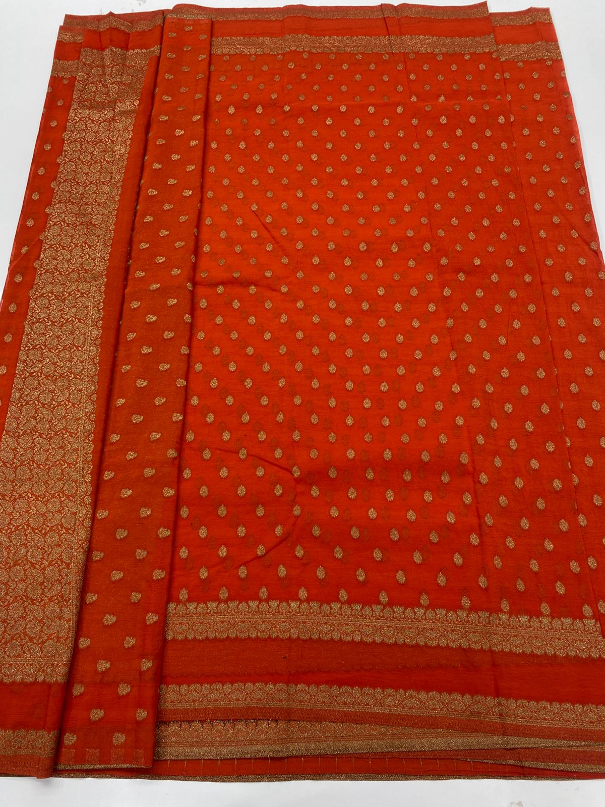 Khaddi Georgette 1000 Butta Saree(3312A)