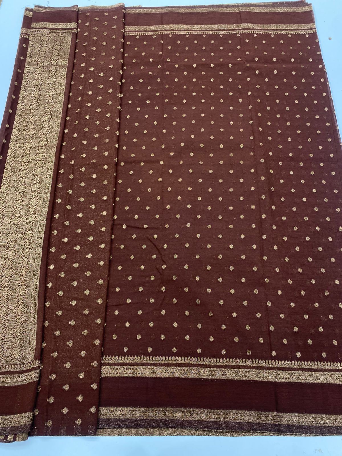 Khaddi Georgette 1000 Butta Saree(3312B)