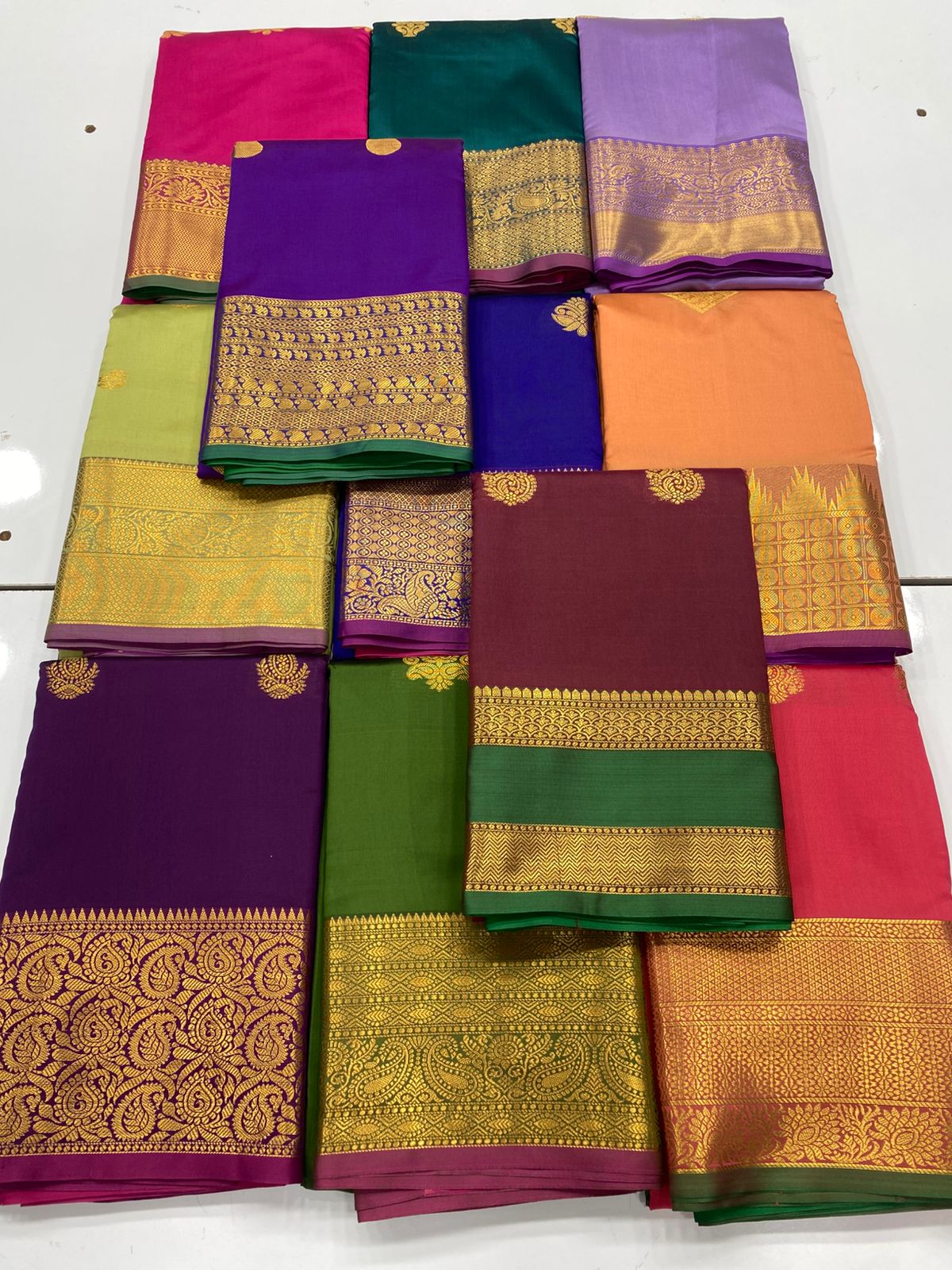Semi Silk Butta Saree(3190D)