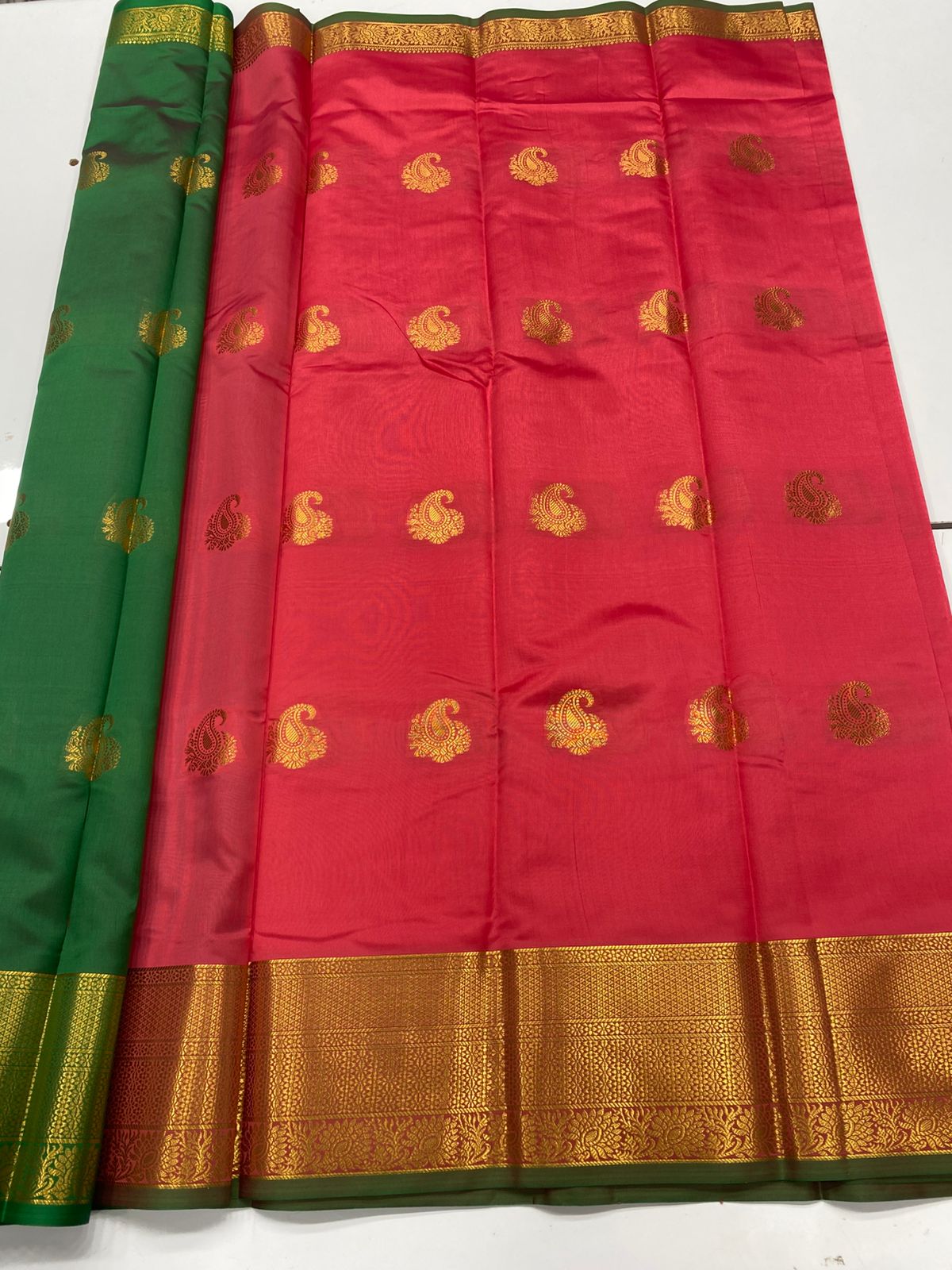 Semi Silk Butta Saree(3190D)