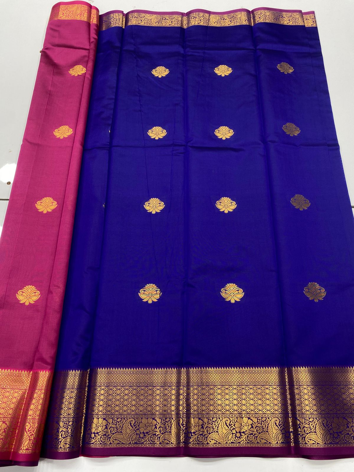 Semi Silk Butta Saree(3190D)