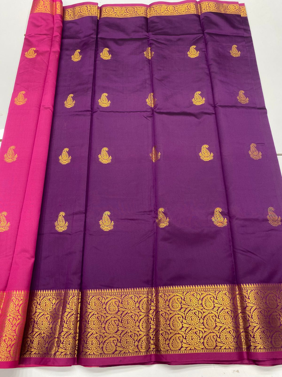 Semi Silk Butta Saree(3190D)