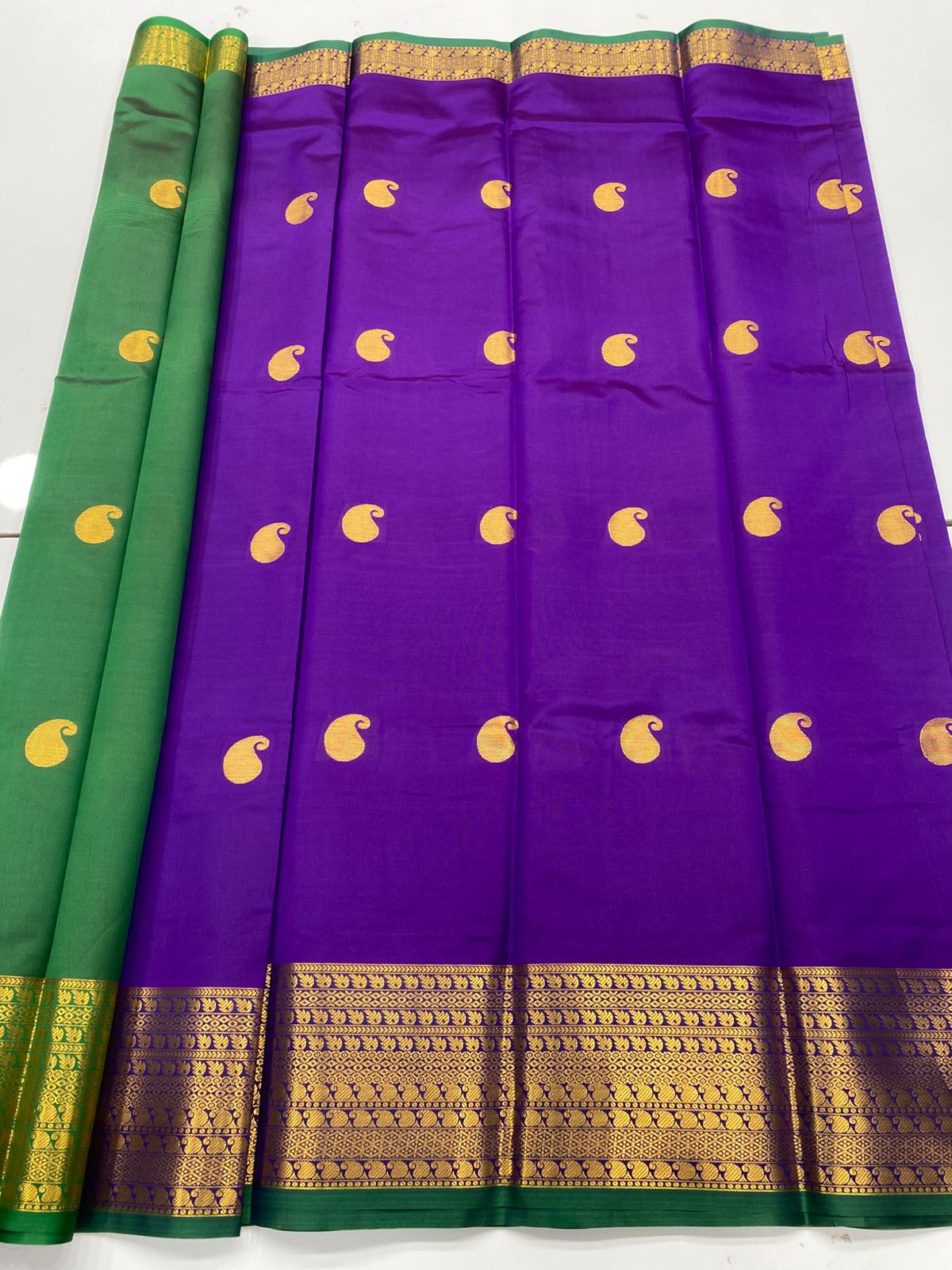 Semi Silk Butta Saree(3190D)