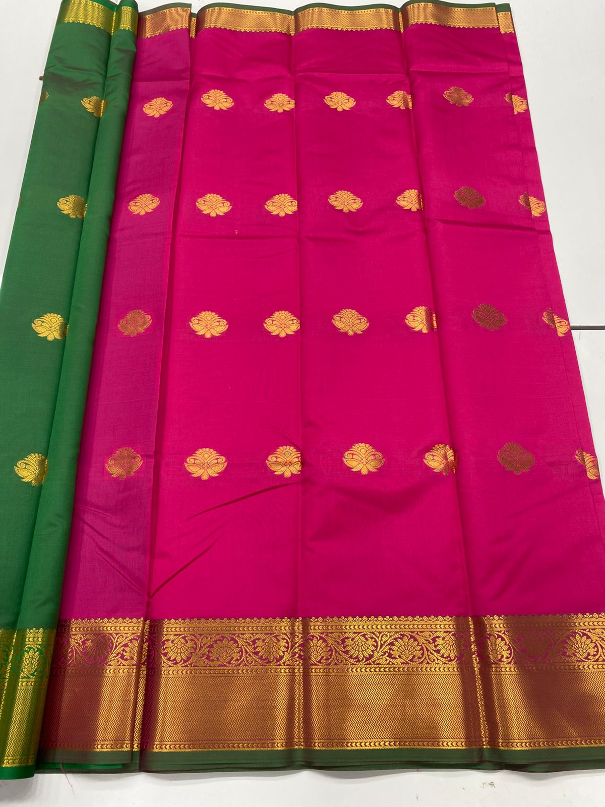 Semi Silk Butta Saree(3190D)