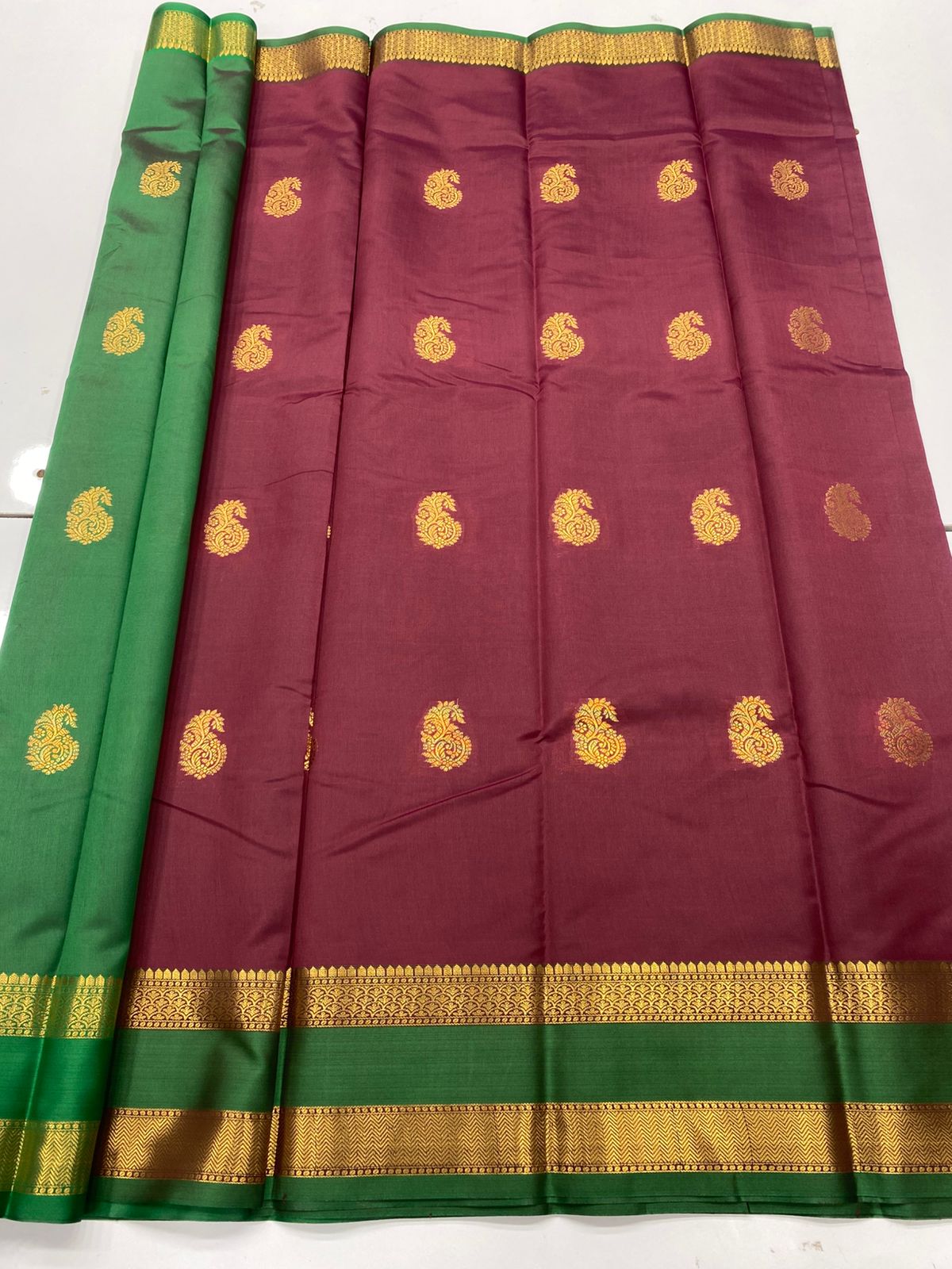 Semi Silk Butta Saree(3190D)