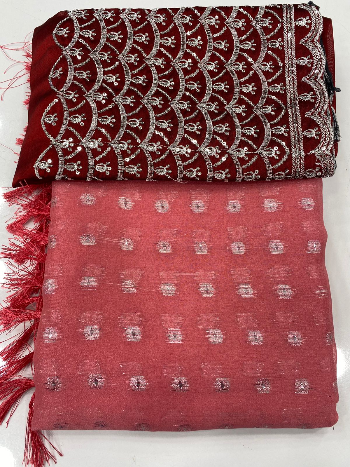 Fancy Georgette Zari Butta Saree(3278)