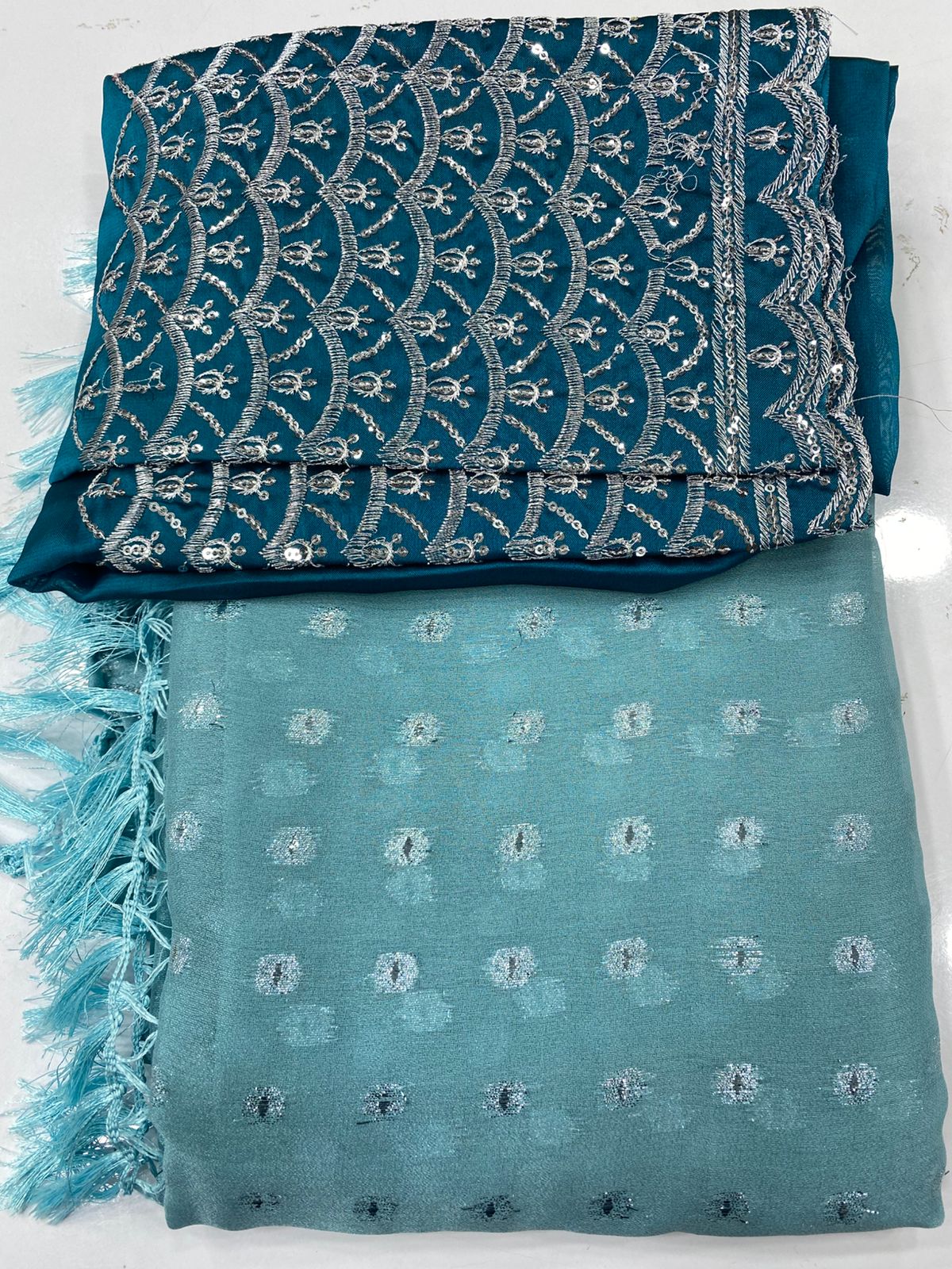 Fancy Georgette Zari Butta Saree(3278)