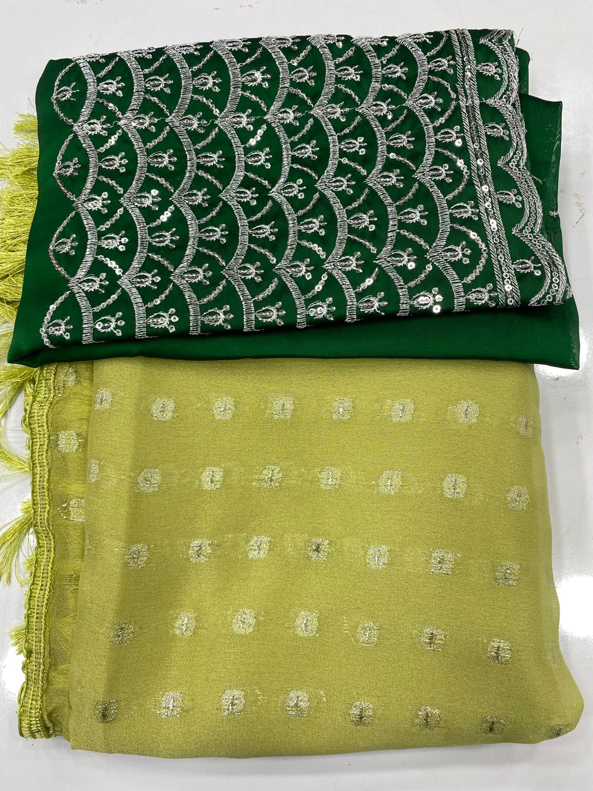 Fancy Georgette Zari Butta Saree(3278)
