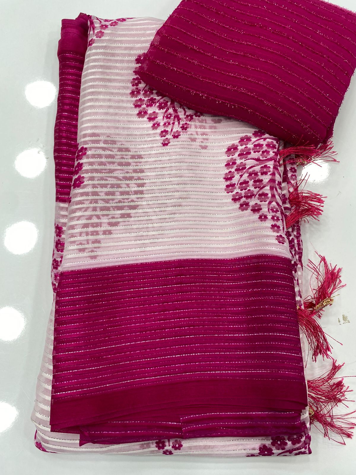 Fancy Space Silk Saree(3309)