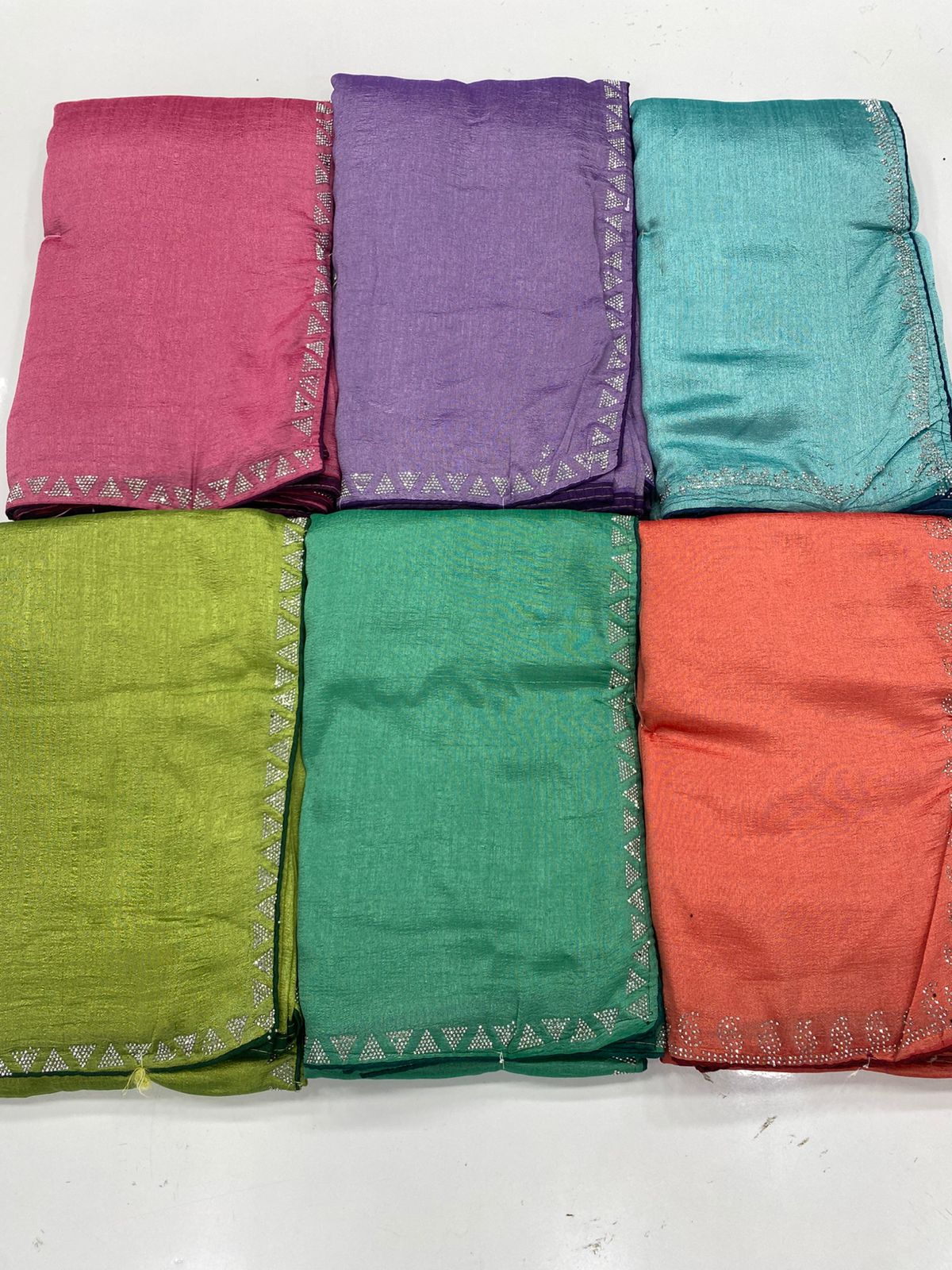 Fancy Space Silk Saree(3272A)