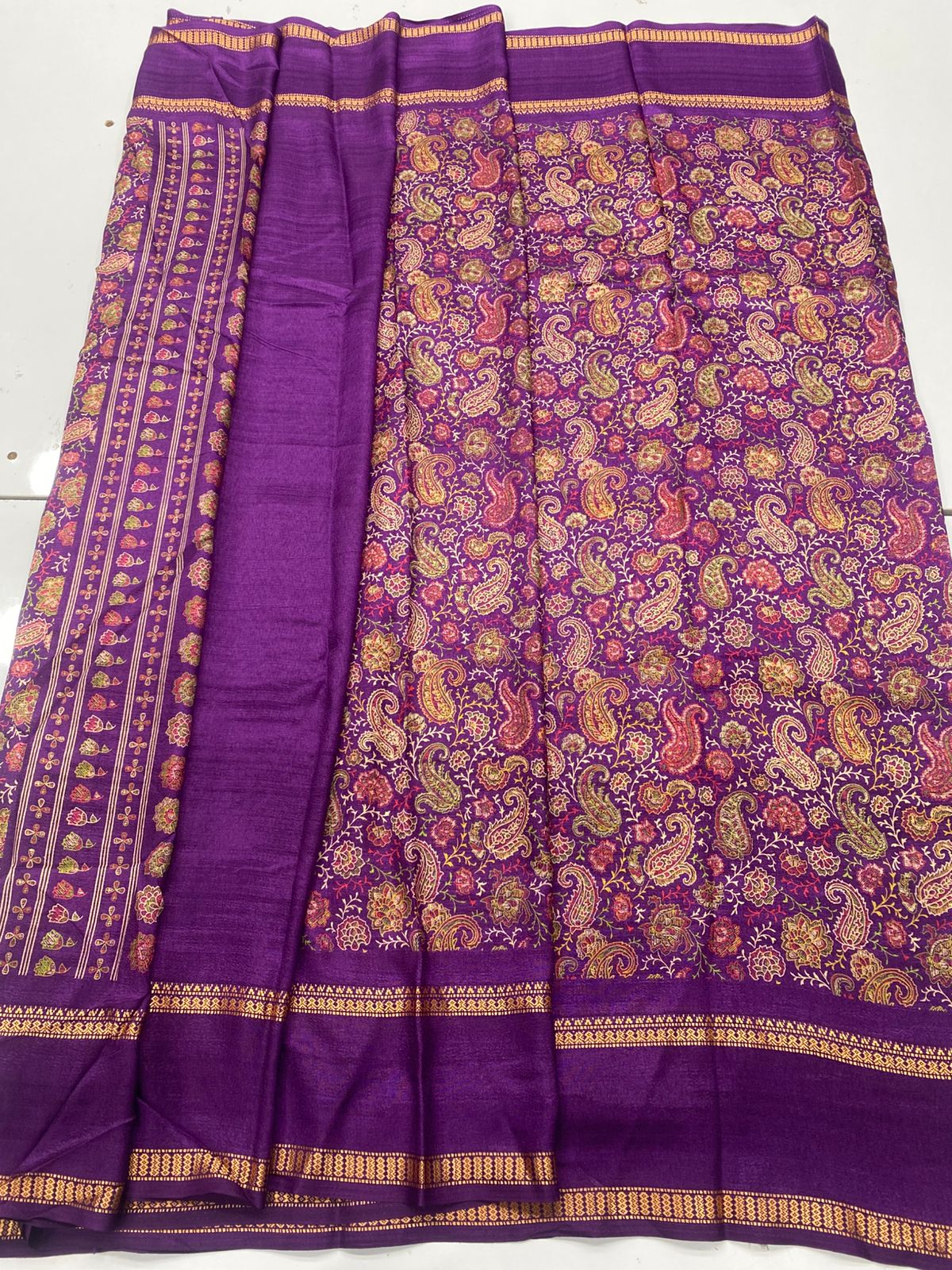 Fancy Georgette Print Saree(3328)