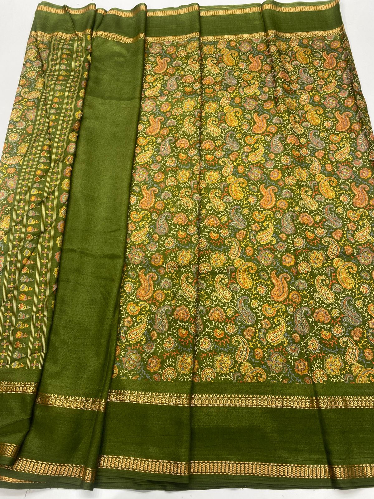 Fancy Georgette Print Saree(3328)