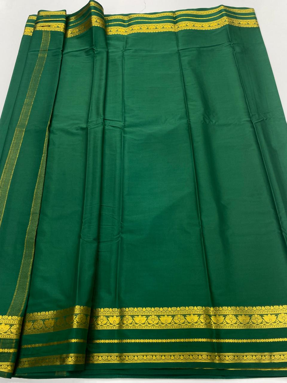 Mysore Crepe Self Saree ( 3367B-R12 )