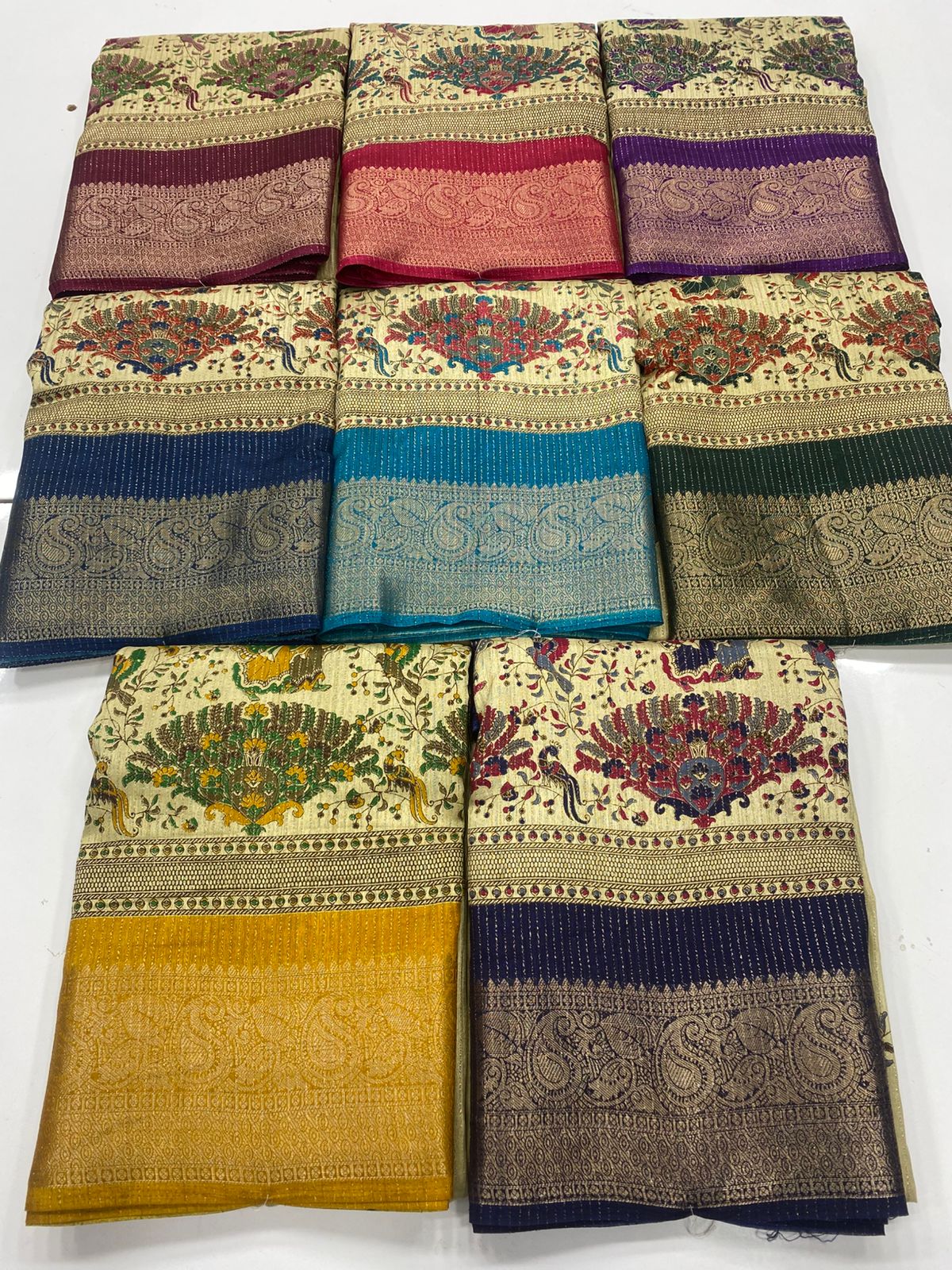 Fancy Georgette Digital Print Saree(3352A)