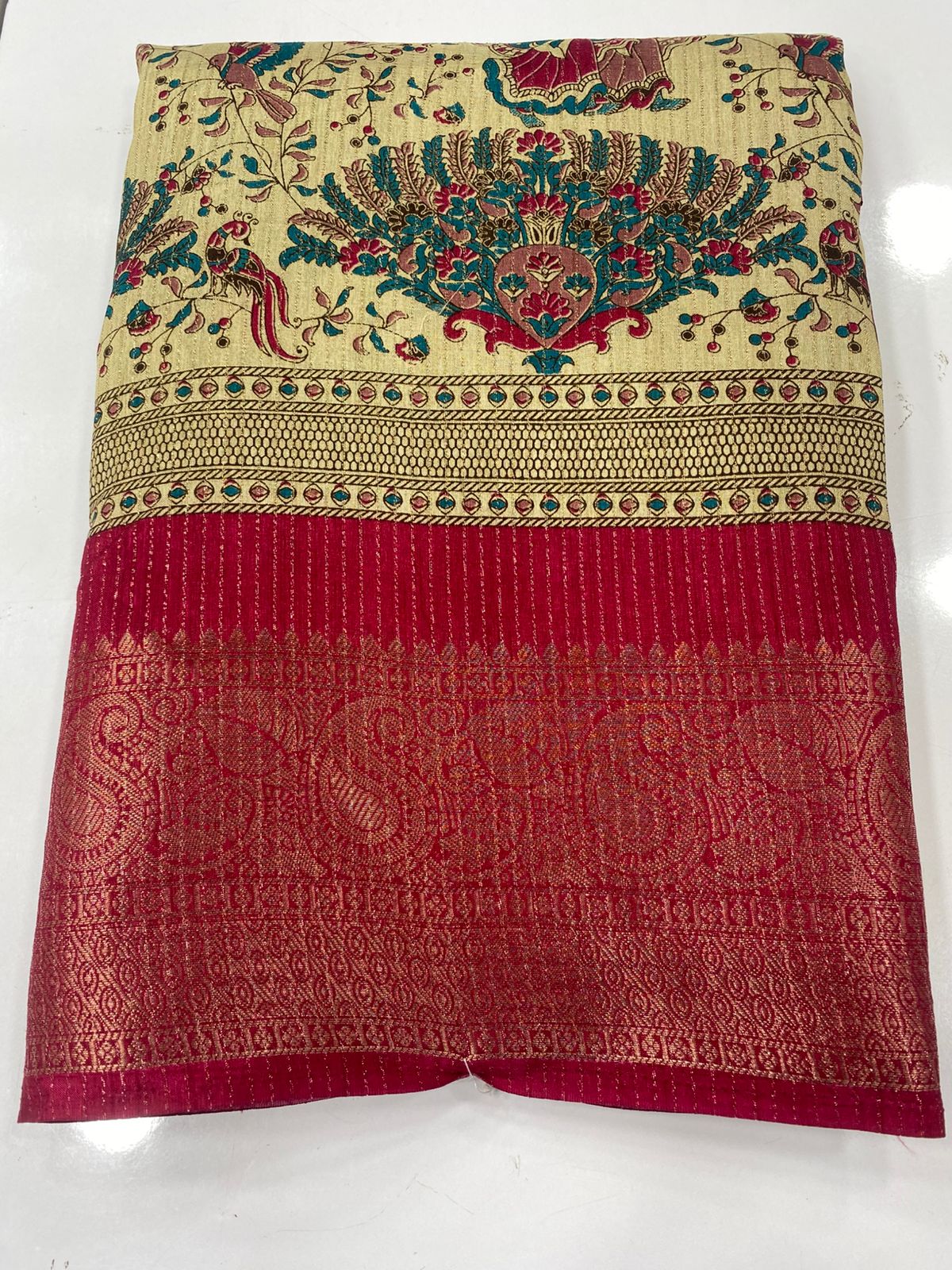 Fancy Georgette Digital Print Saree(3352A)