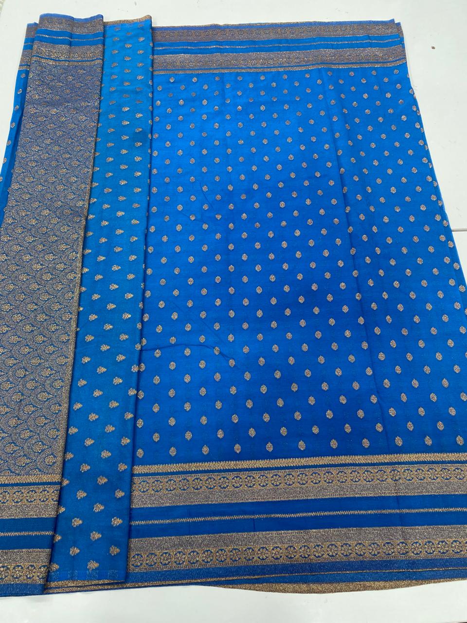 Khaddi Georgette Saree (3382A)