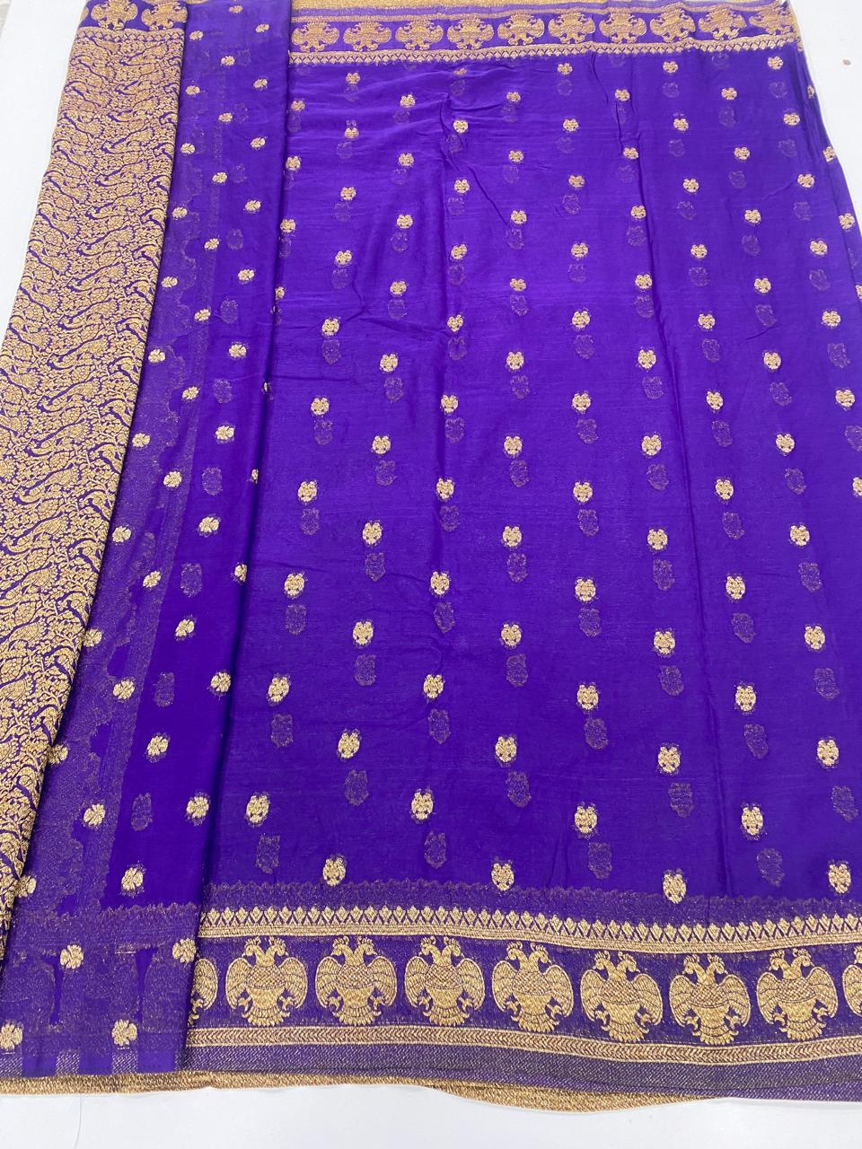 Khaddi Georgette Saree (3382B)