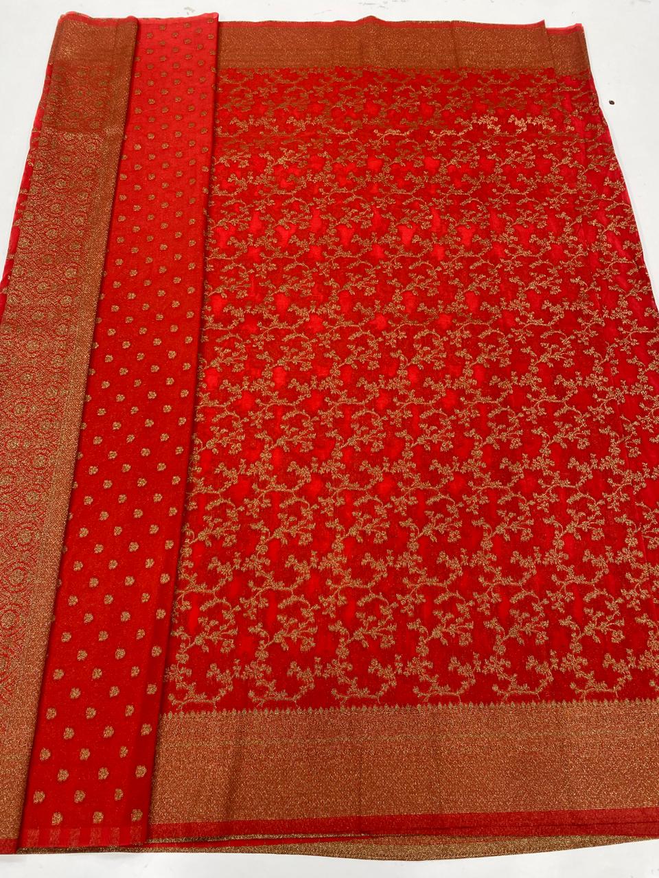 Khaddi Georgette Saree  (3382)