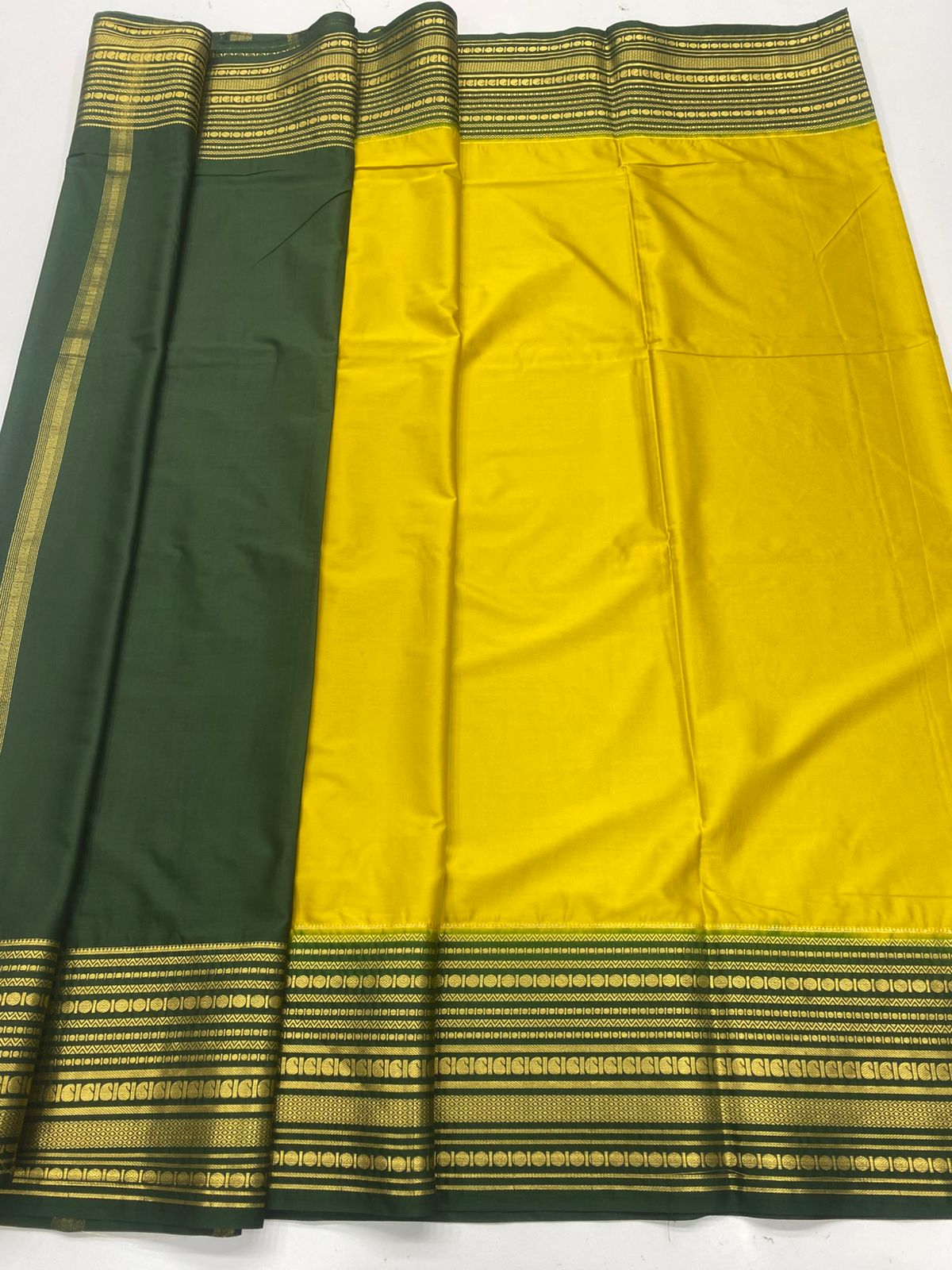 Mysore Crepe Zari Border Saree ( 3378A-R26 )